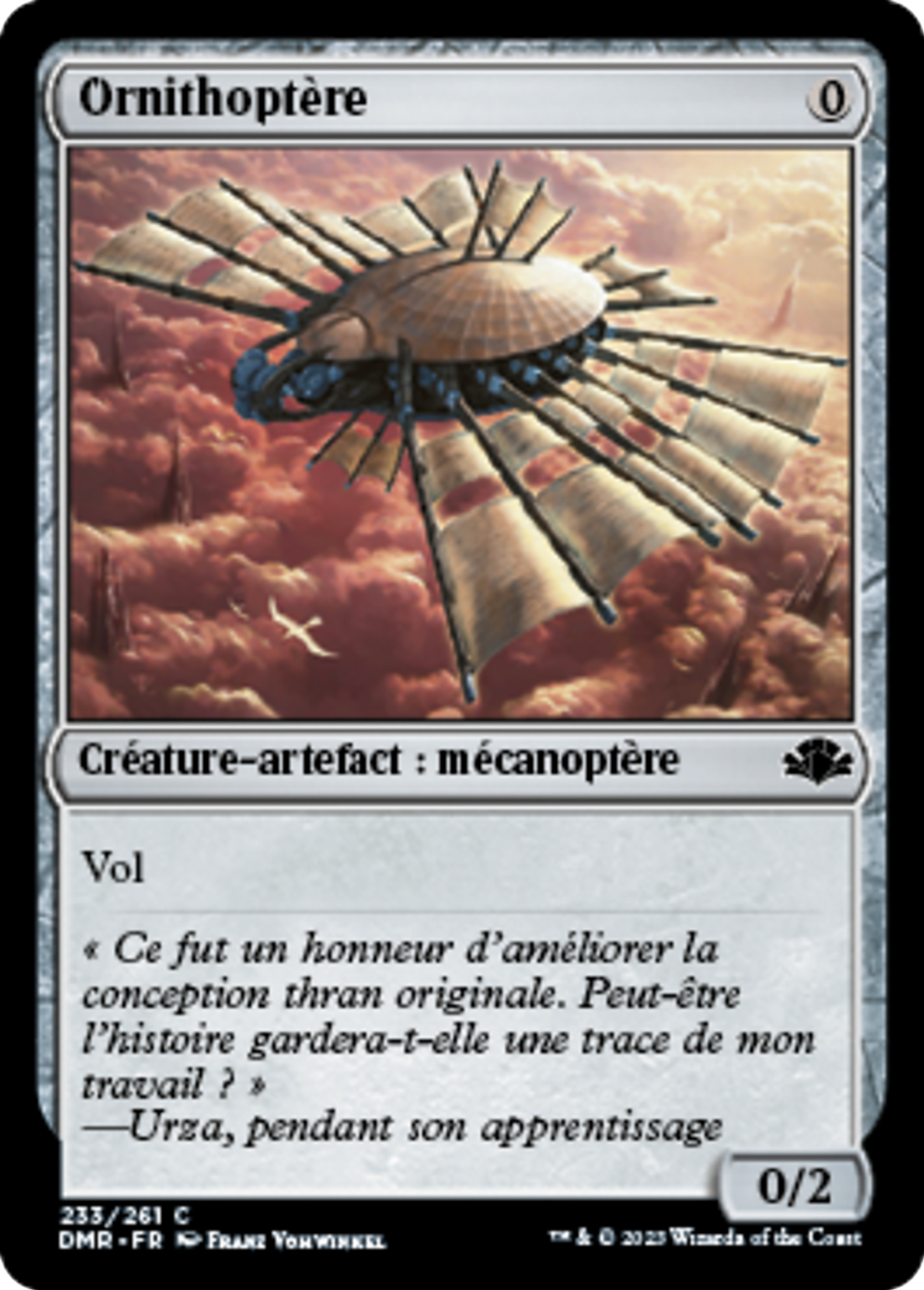 Ornithoptère — Dominaria Remastered — Magic: The Gathering