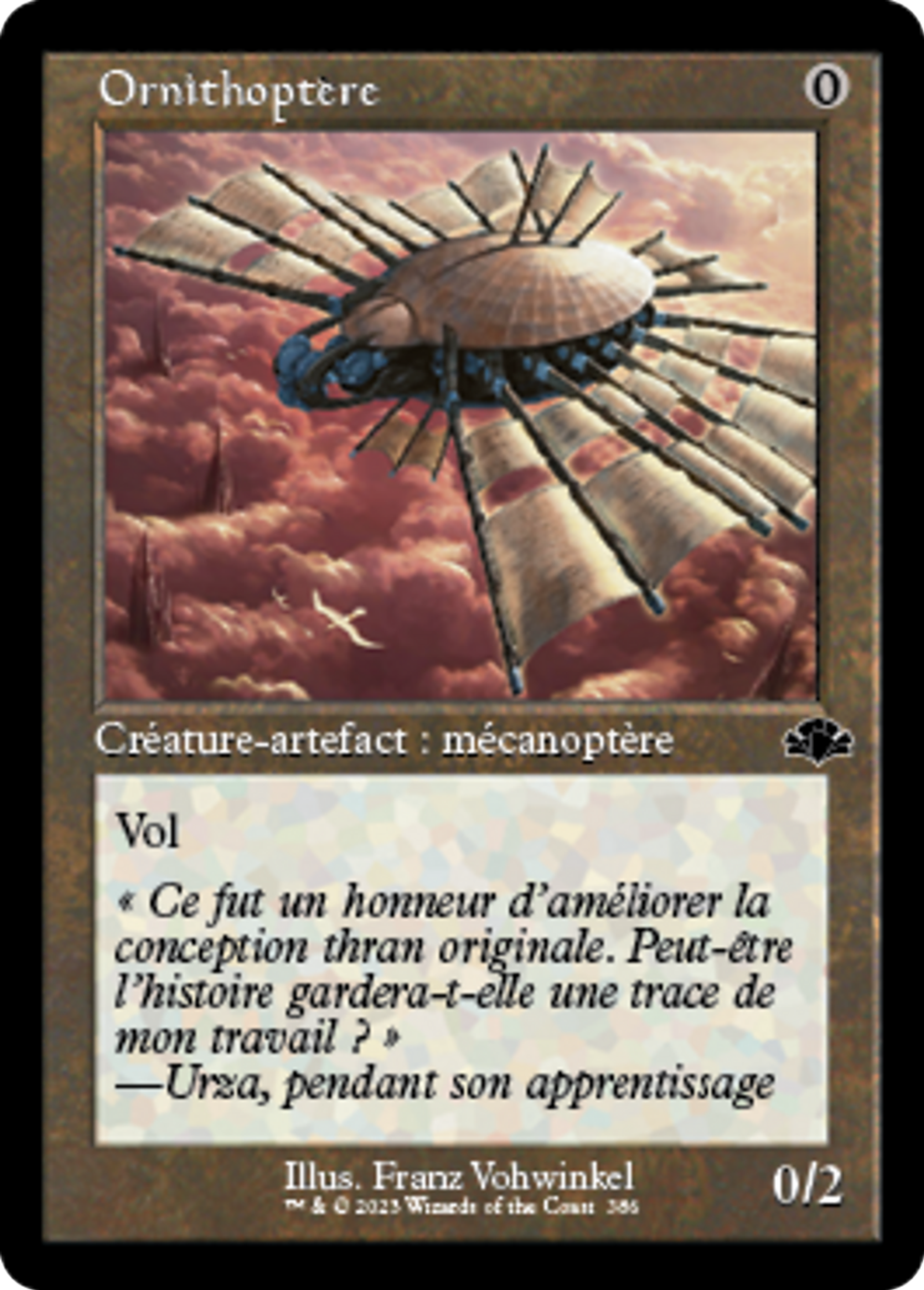 Ornithoptère — Dominaria Remastered — Magic: The Gathering