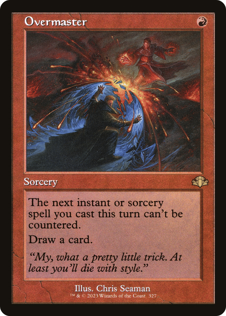 Overmaster — Dominaria Remastered — Magic: The Gathering