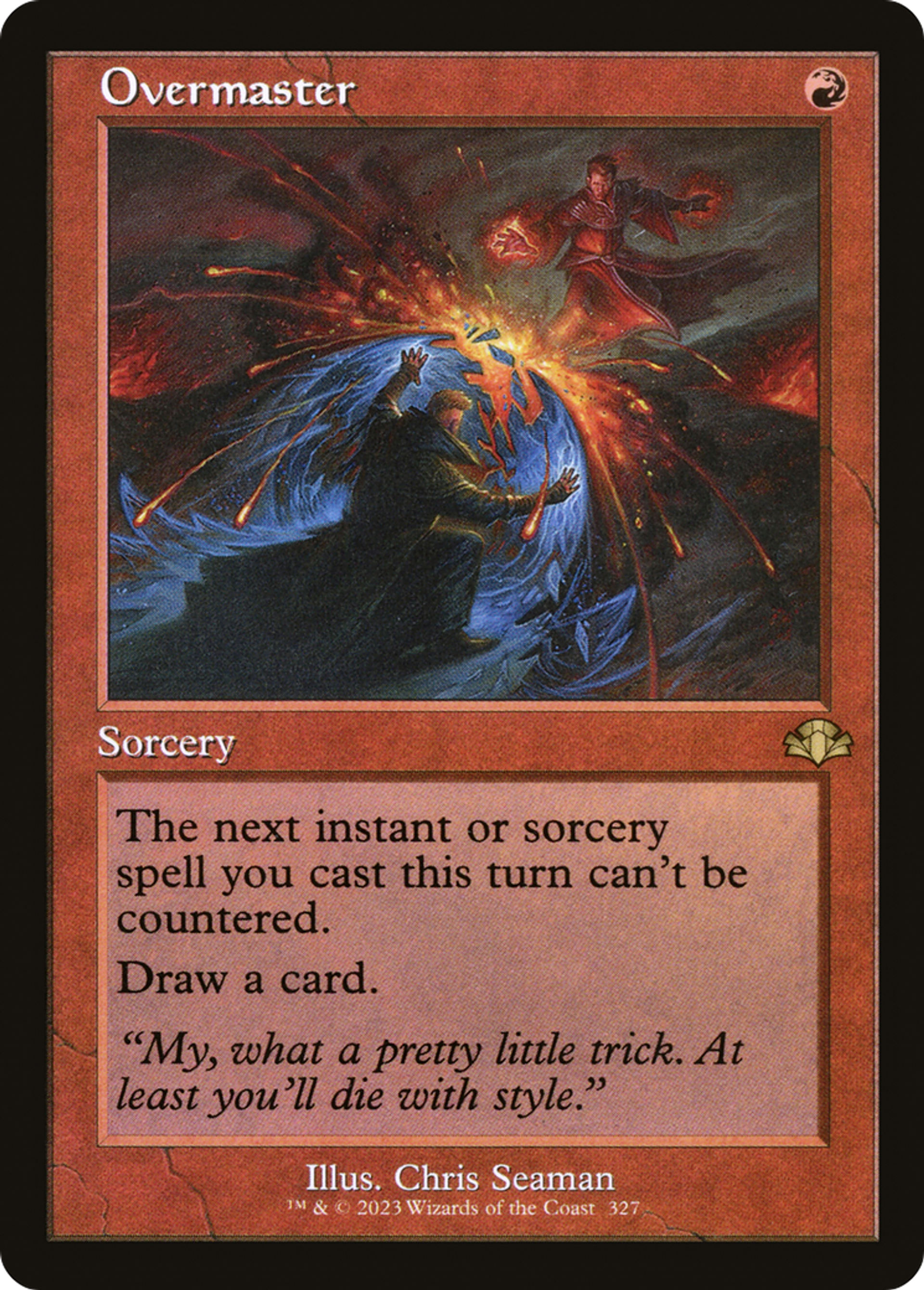 Overmaster — Dominaria Remastered — Magic: The Gathering