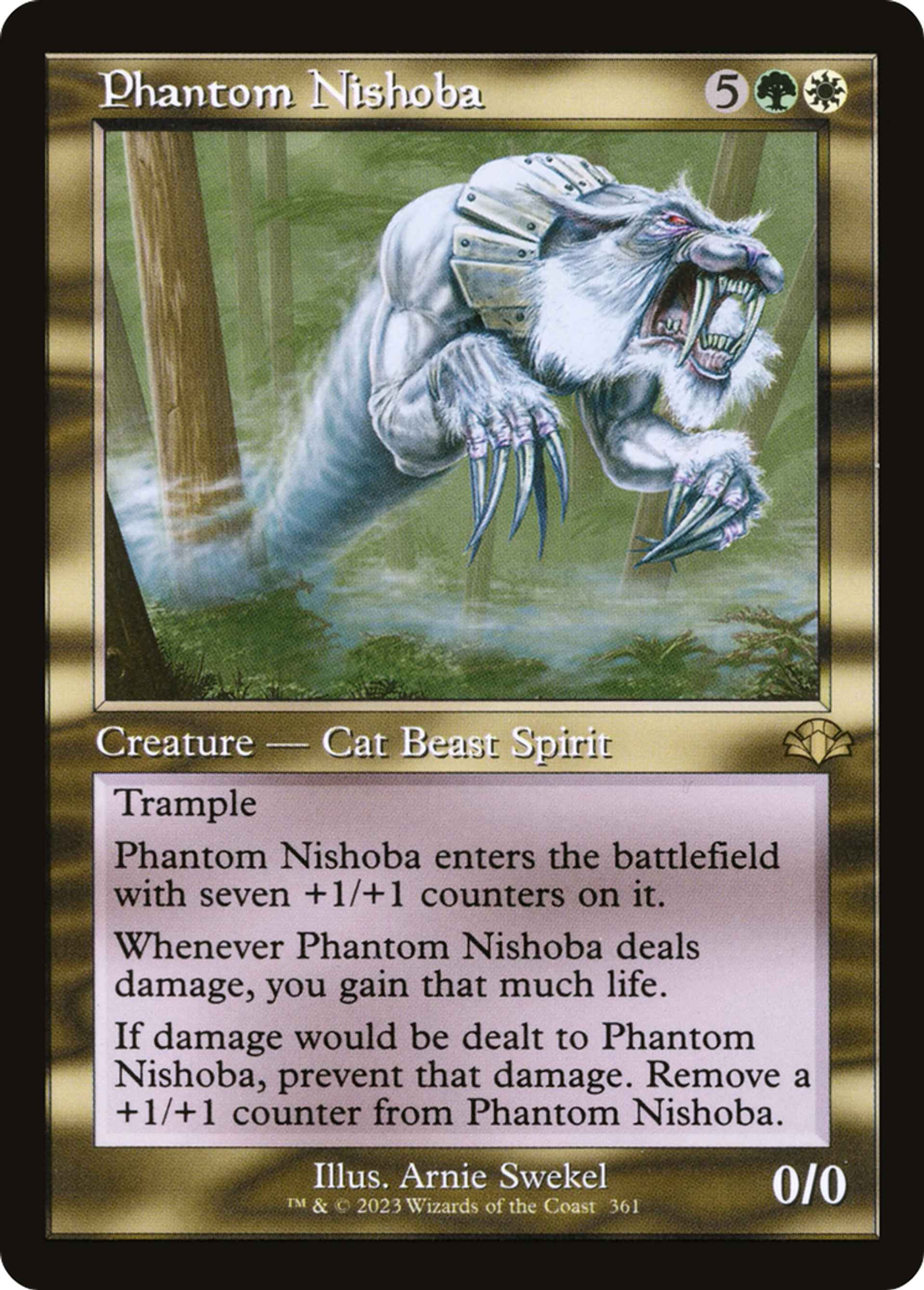 Nishoba fantomatique — Dominaria Remastered — Magic: The Gathering