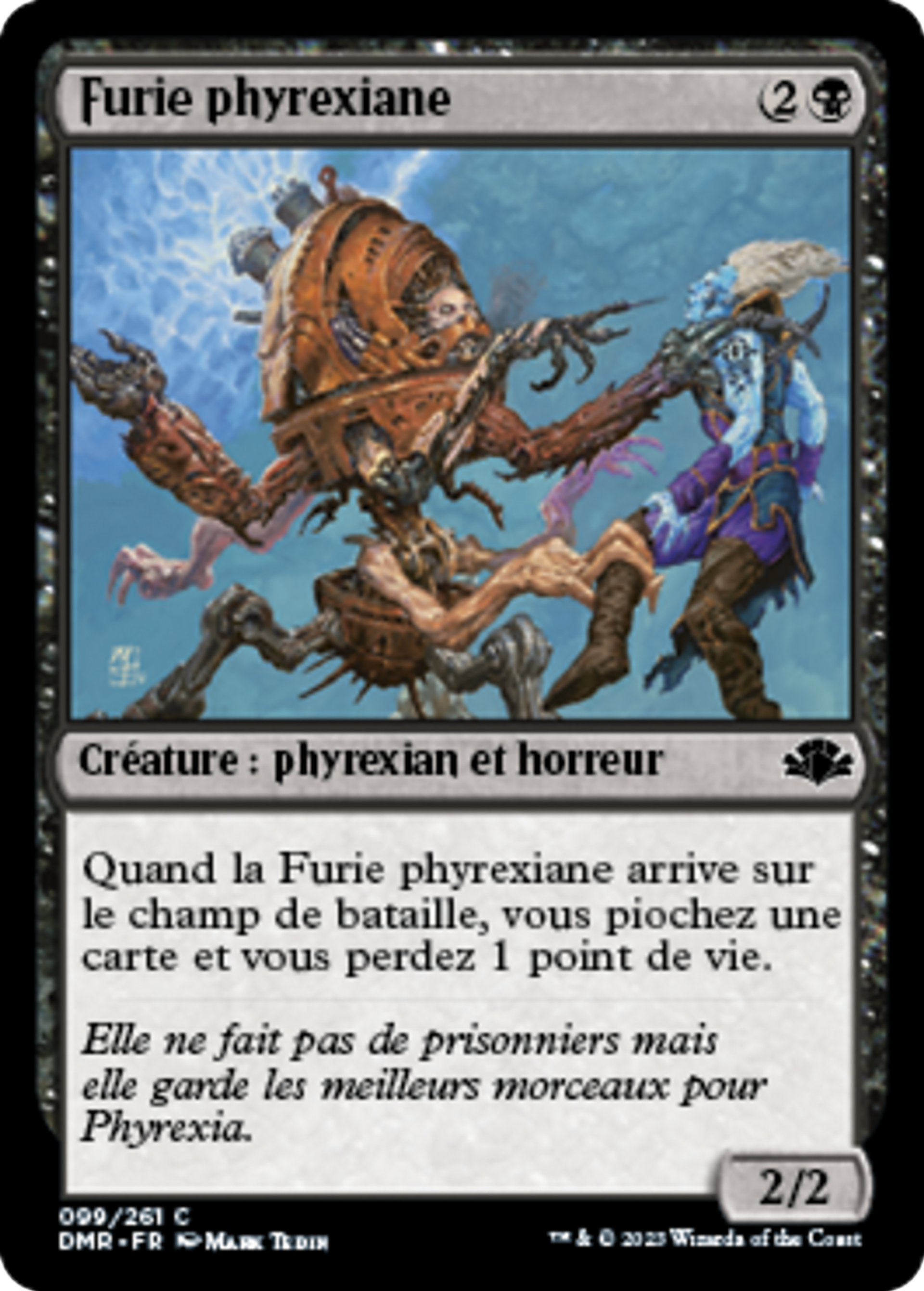 Furie phyrexiane — Dominaria Remastered — Magic: The Gathering