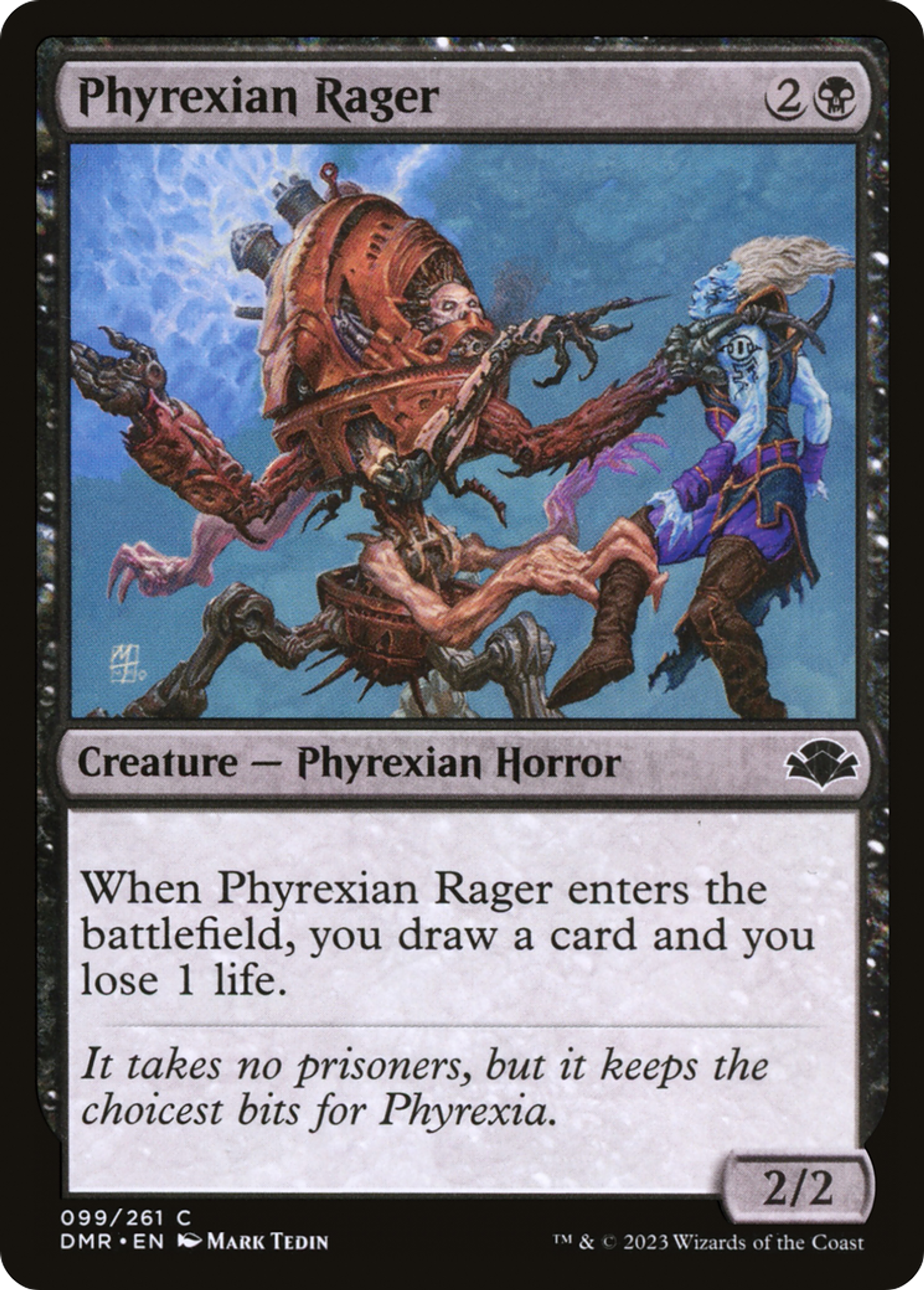 Furie phyrexiane — Dominaria Remastered — Magic: The Gathering