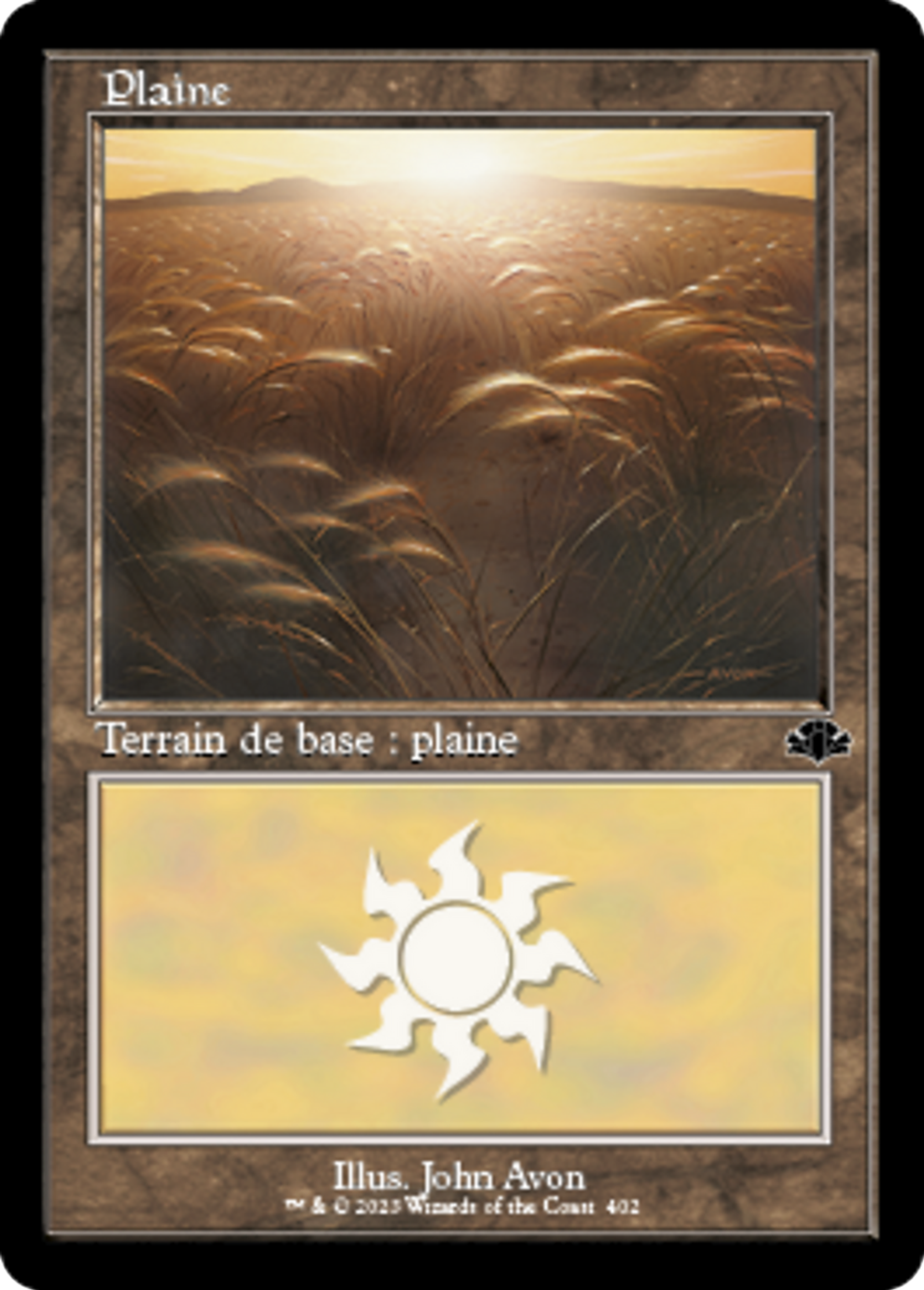 Plaine — Dominaria Remastered — Magic: The Gathering