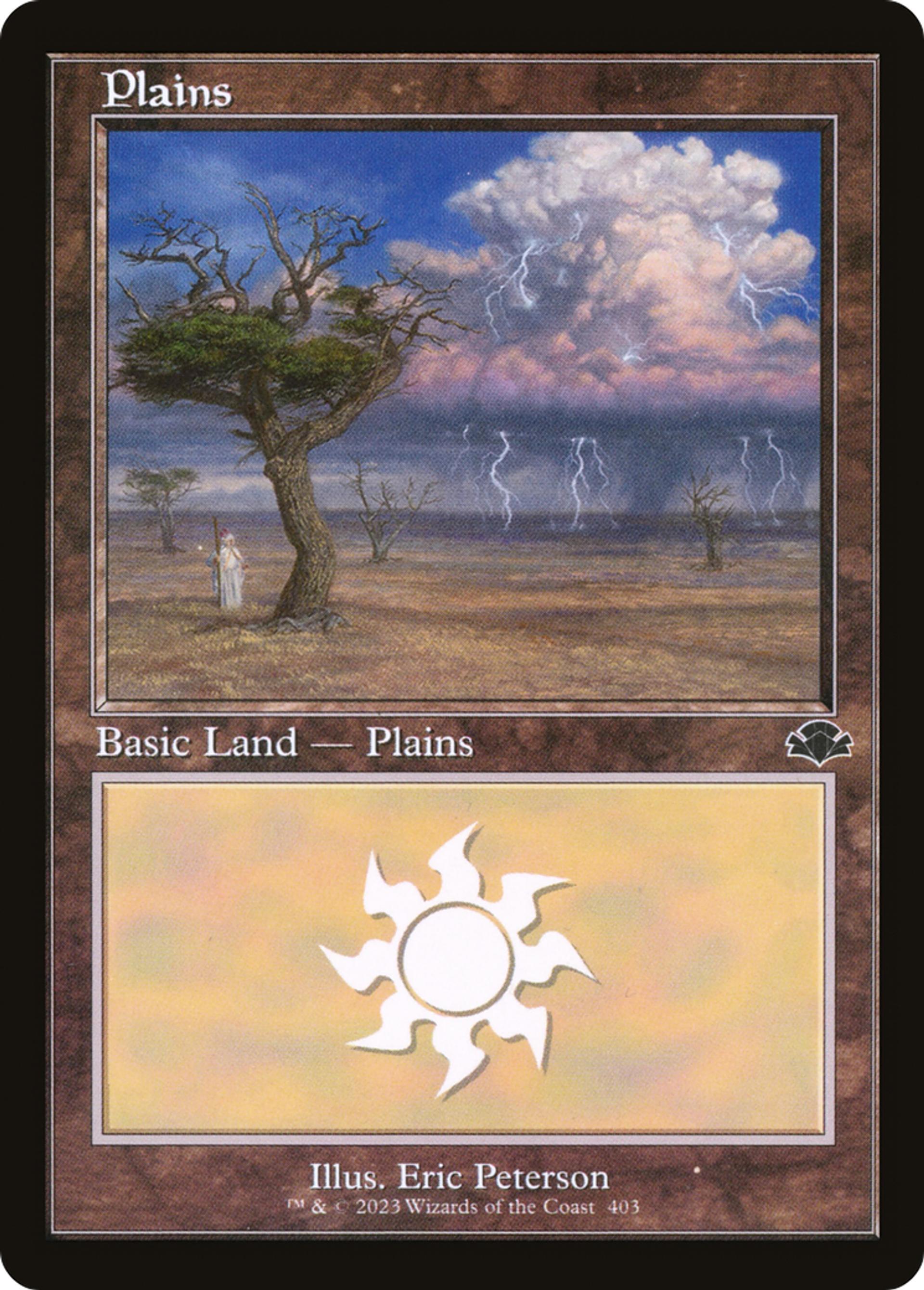 Plains — Dominaria Remastered — Magic: The Gathering