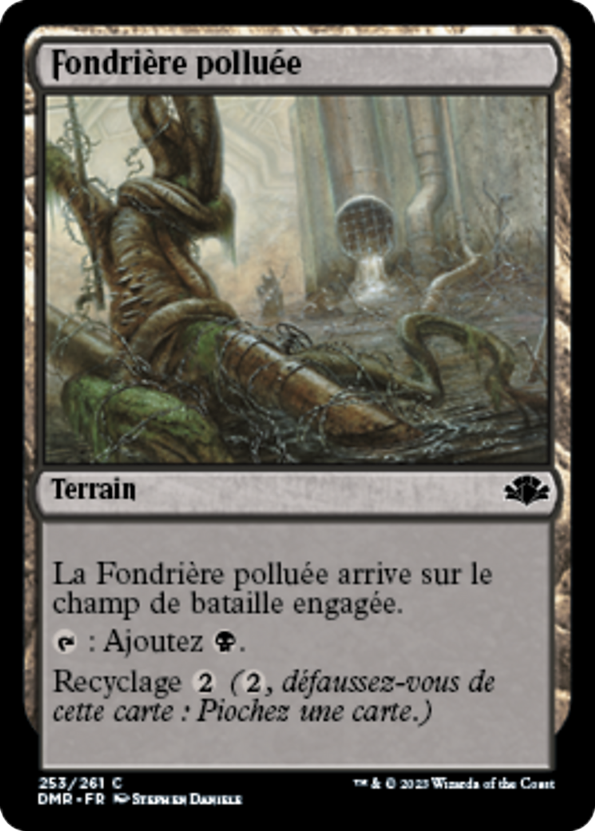 Fondrière polluée — Dominaria Remastered — Magic: The Gathering