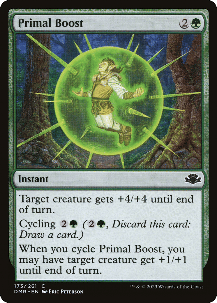Primal Boost — Dominaria Remastered — Magic: The Gathering