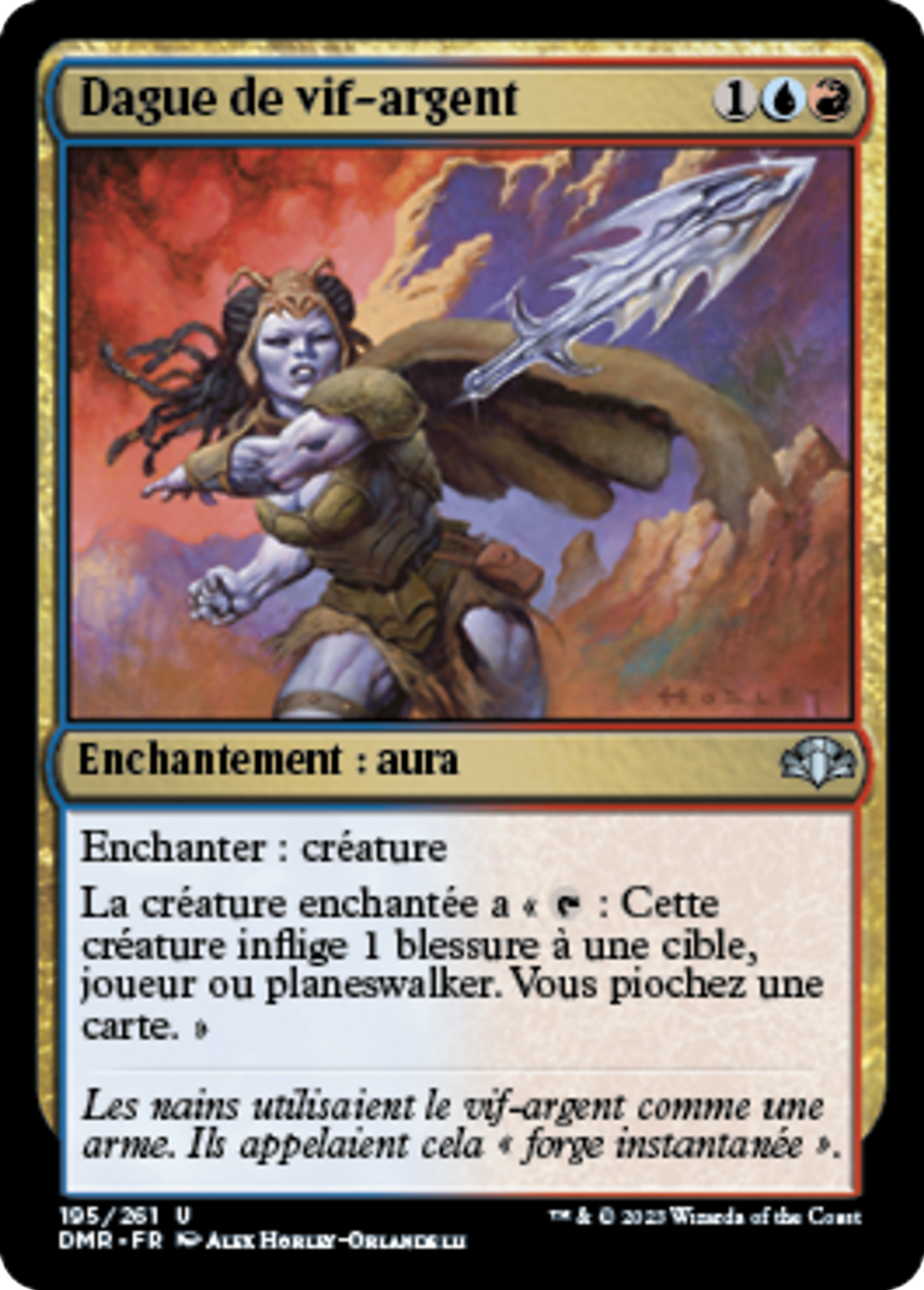 Dague de vif-argent — Dominaria Remastered — Magic: The Gathering