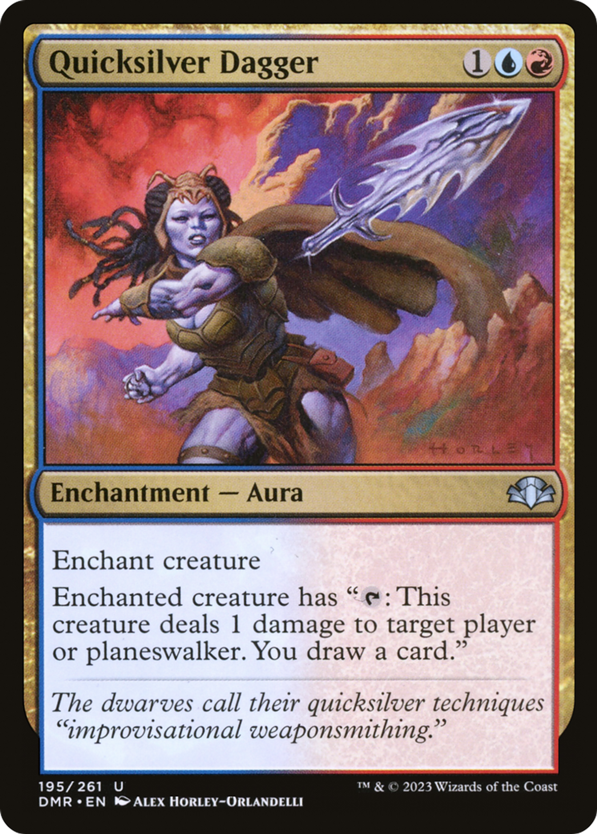 Dague de vif-argent — Dominaria Remastered — Magic: The Gathering