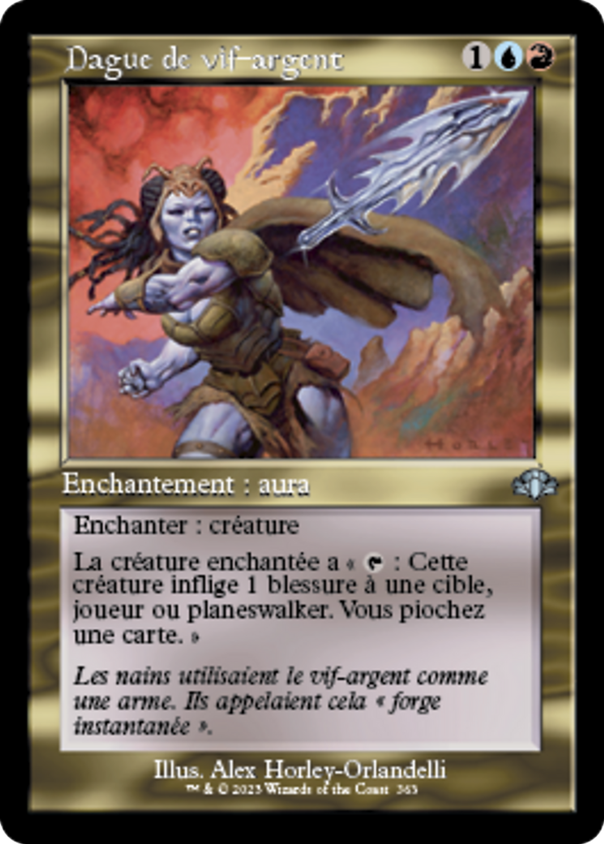 Dague de vif-argent — Dominaria Remastered — Magic: The Gathering