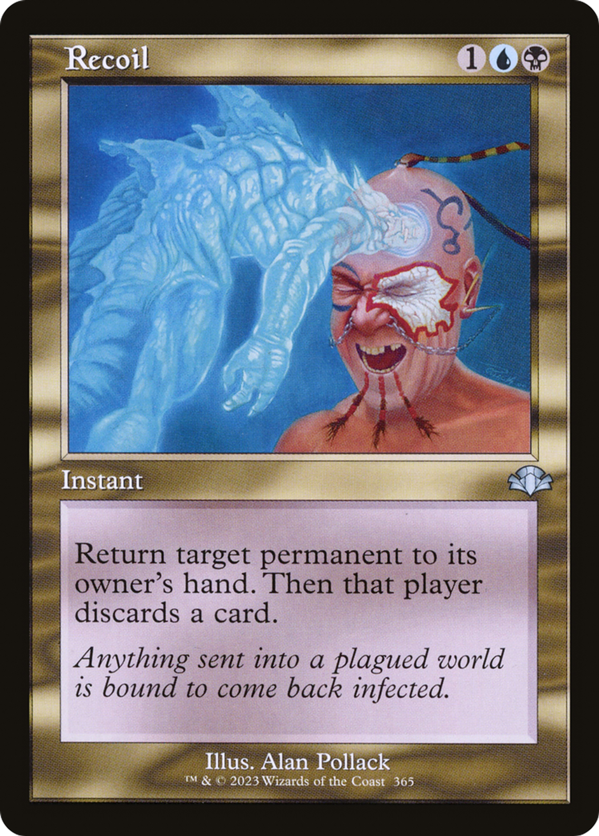 Recoil — Dominaria Remastered — Magic: The Gathering