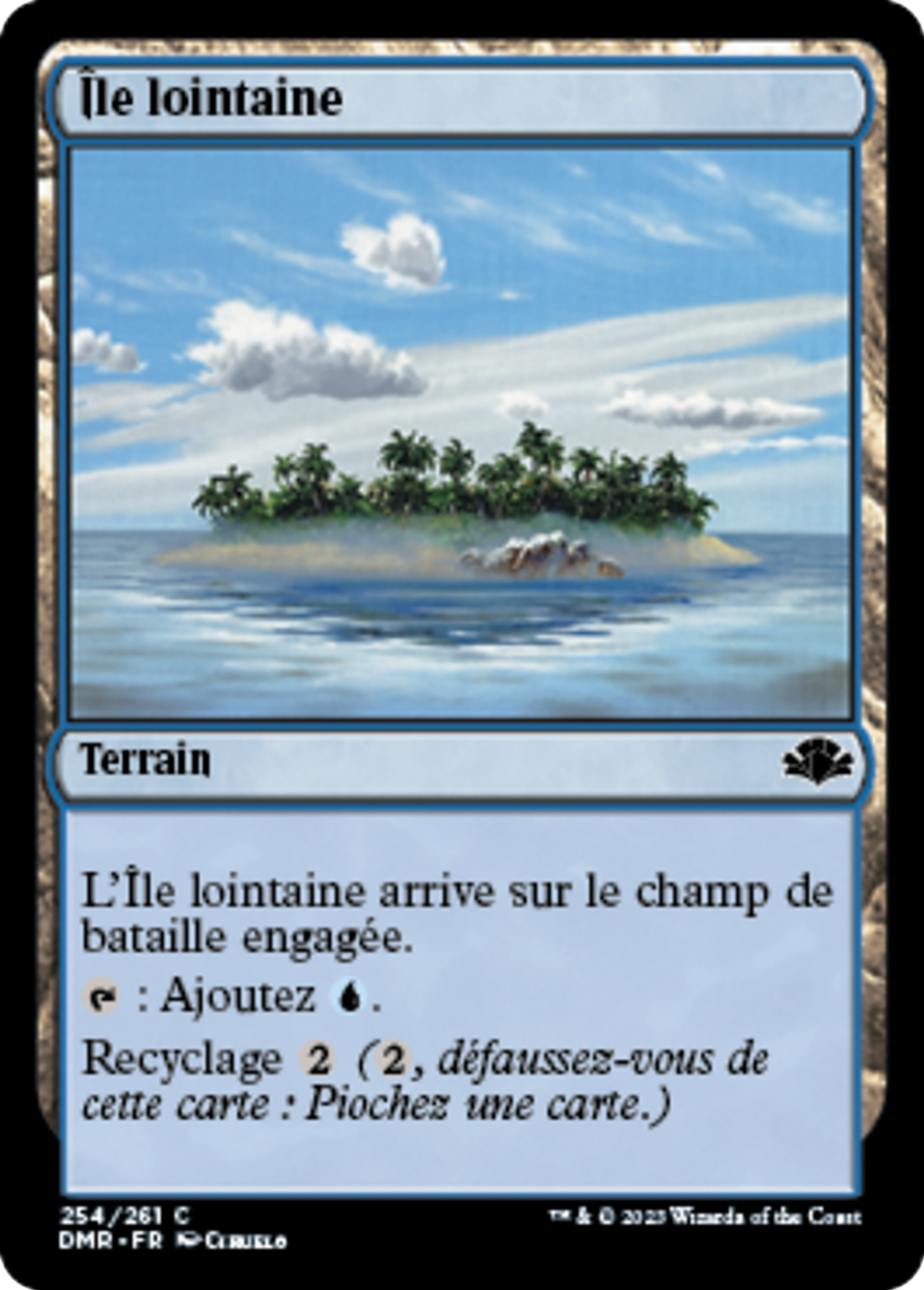 Île lointaine — Dominaria Remastered — Magic: The Gathering