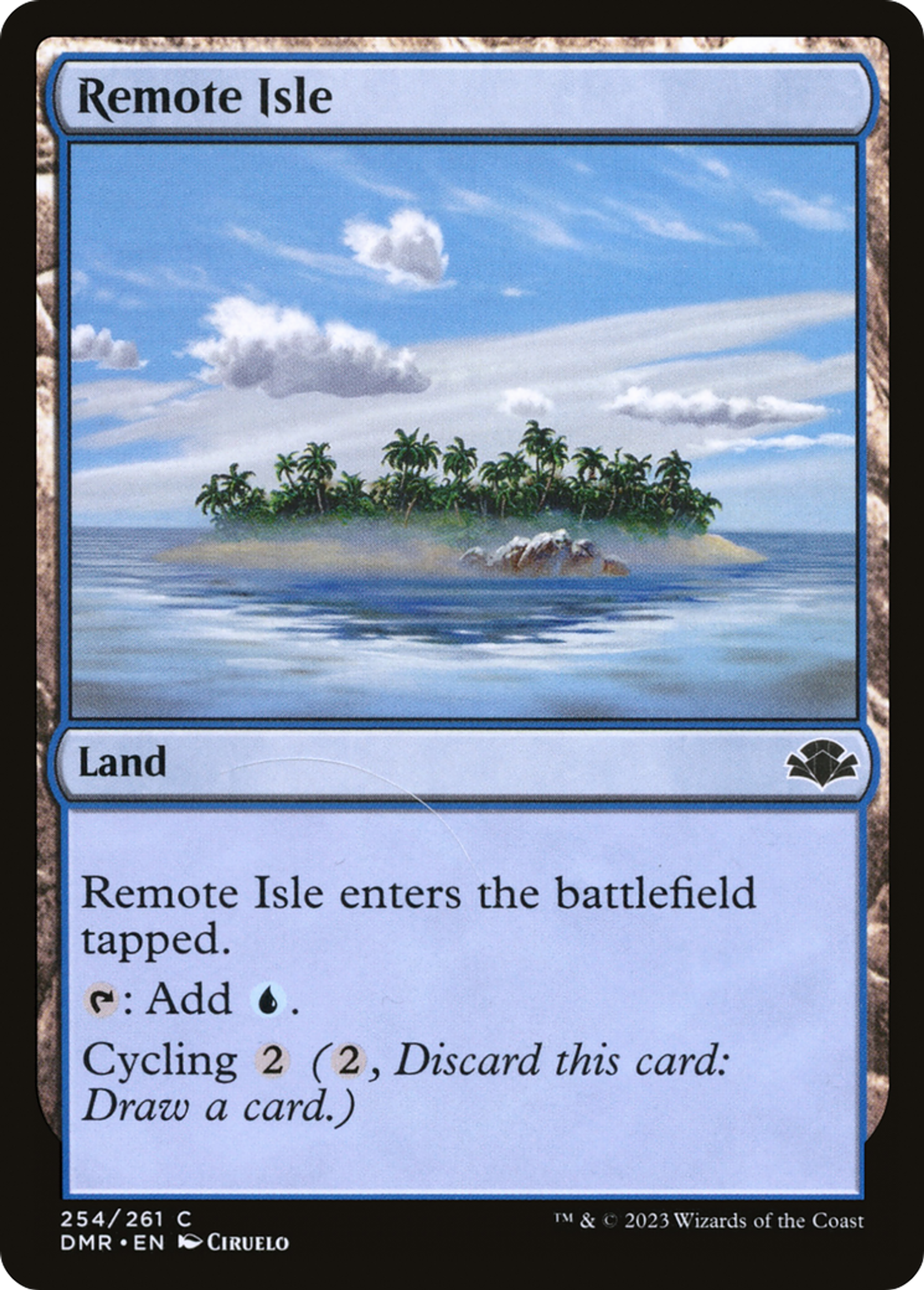 Remote Isle — Dominaria Remastered — Magic: The Gathering