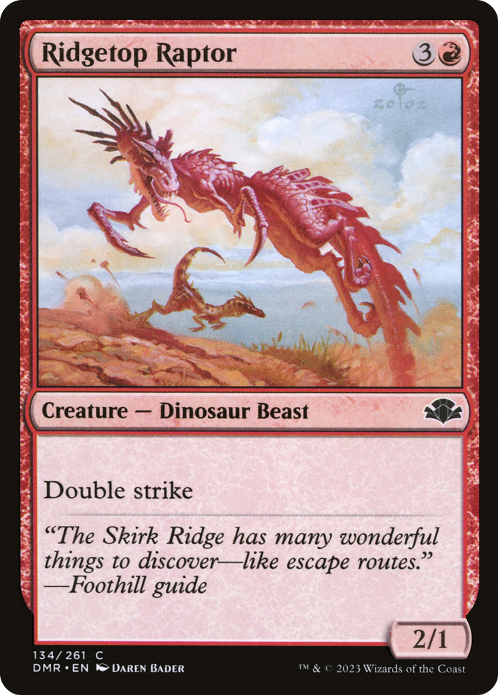 Rapace des contreforts — Dominaria Remastered — Magic: The Gathering