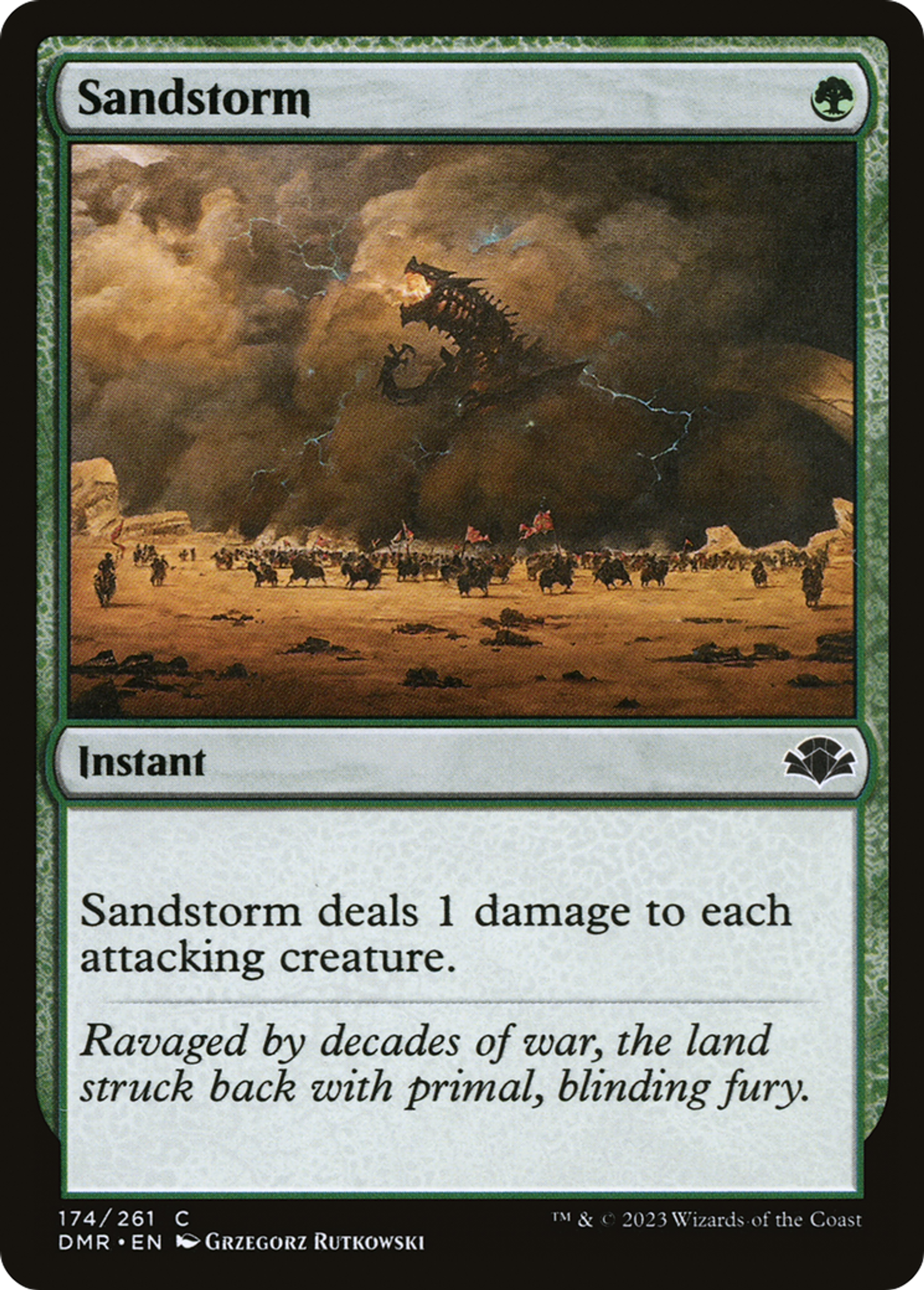 Sandstorm — Dominaria Remastered — Magic: The Gathering