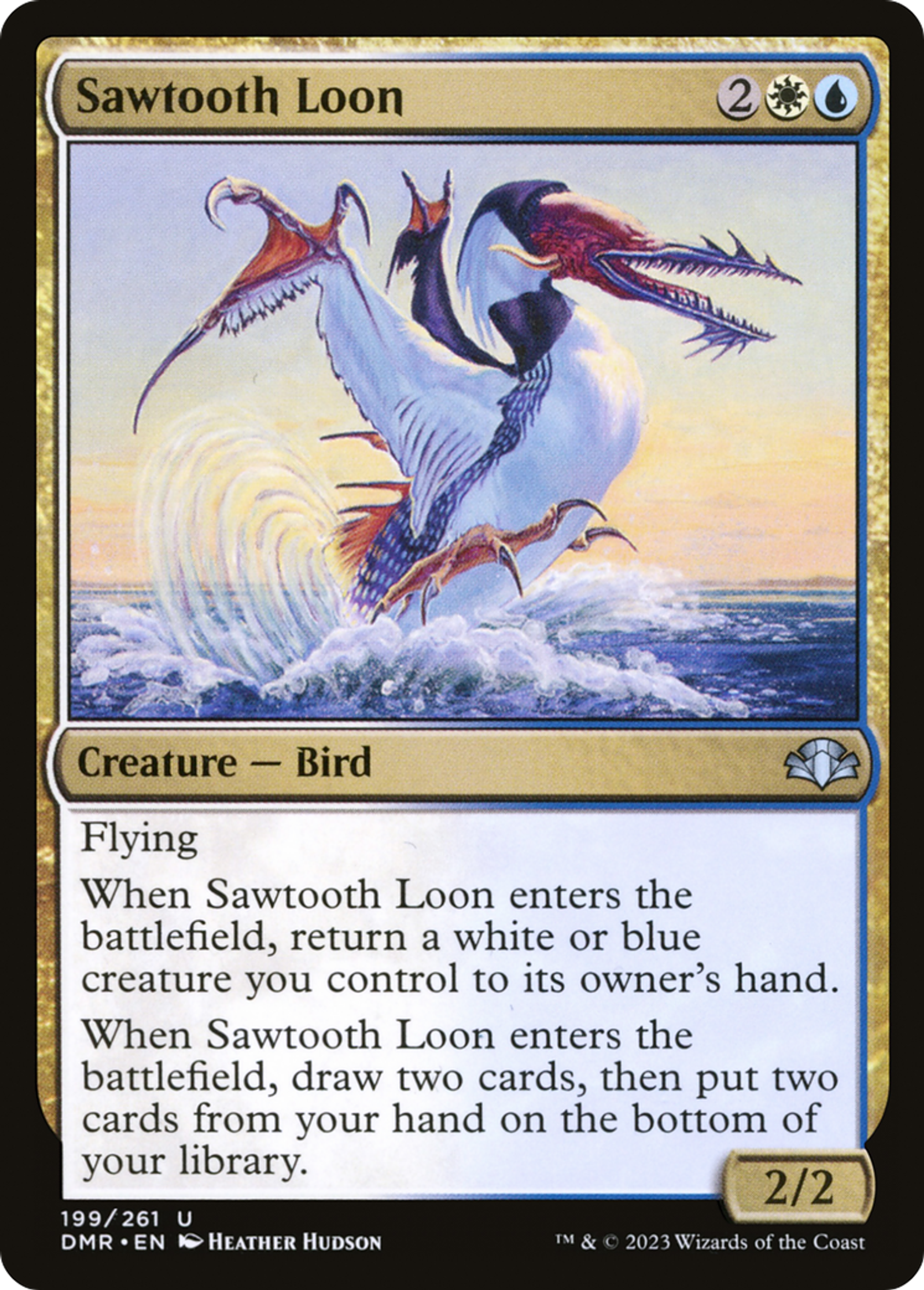 Huart à dents pointues — Dominaria Remastered — Magic: The Gathering