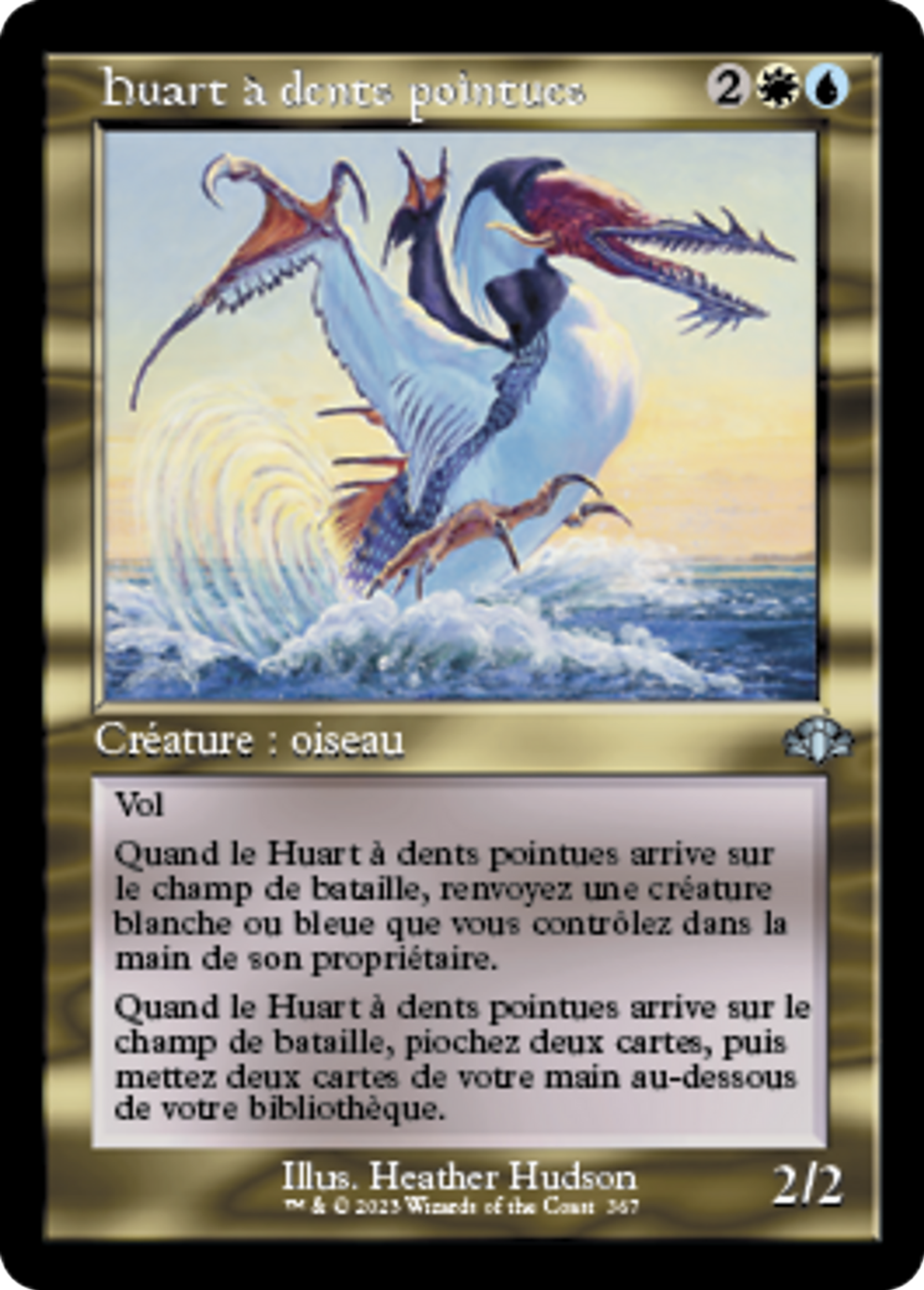 Huart à dents pointues — Dominaria Remastered — Magic: The Gathering