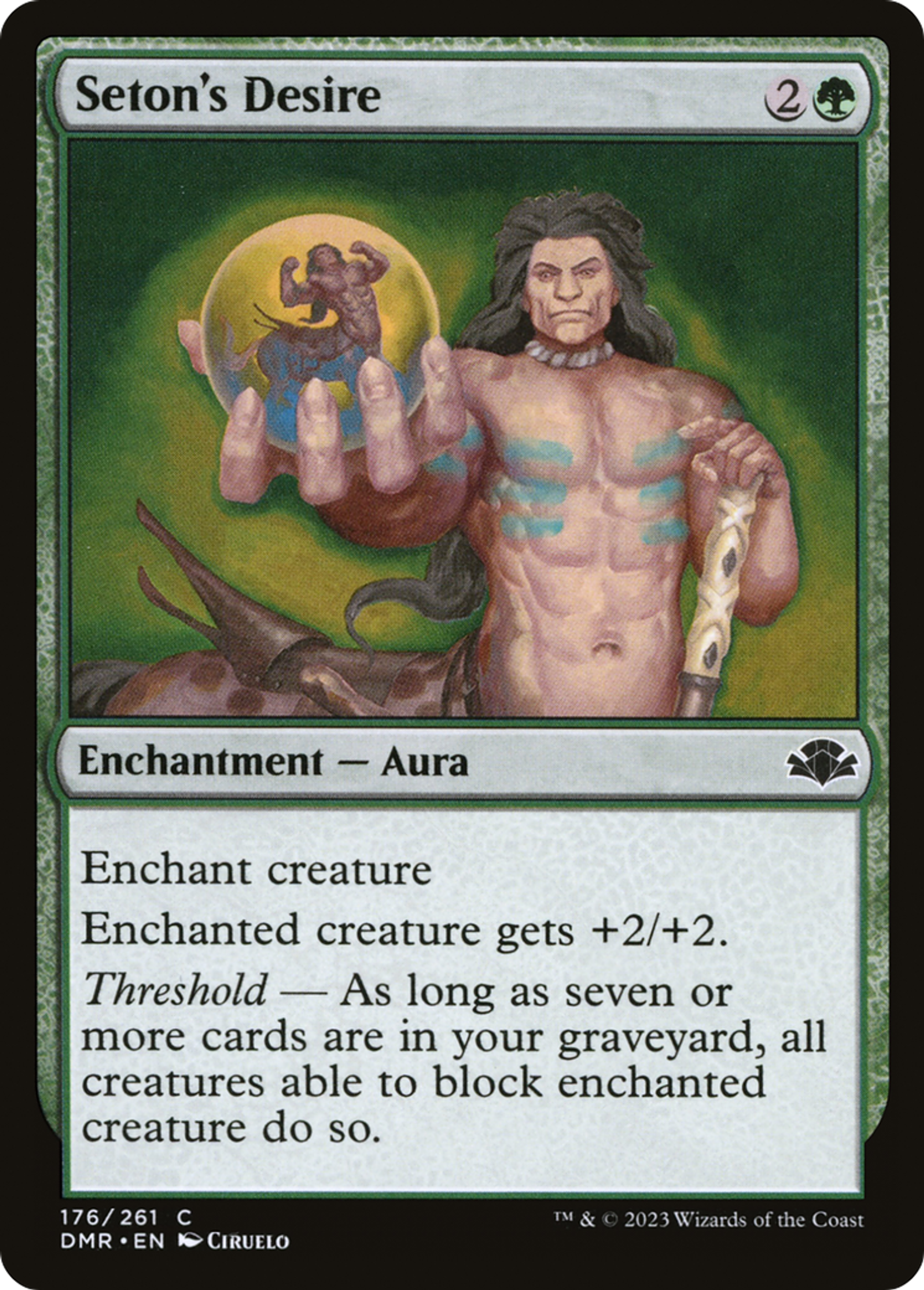 Désir selon Selton — Dominaria Remastered — Magic: The Gathering