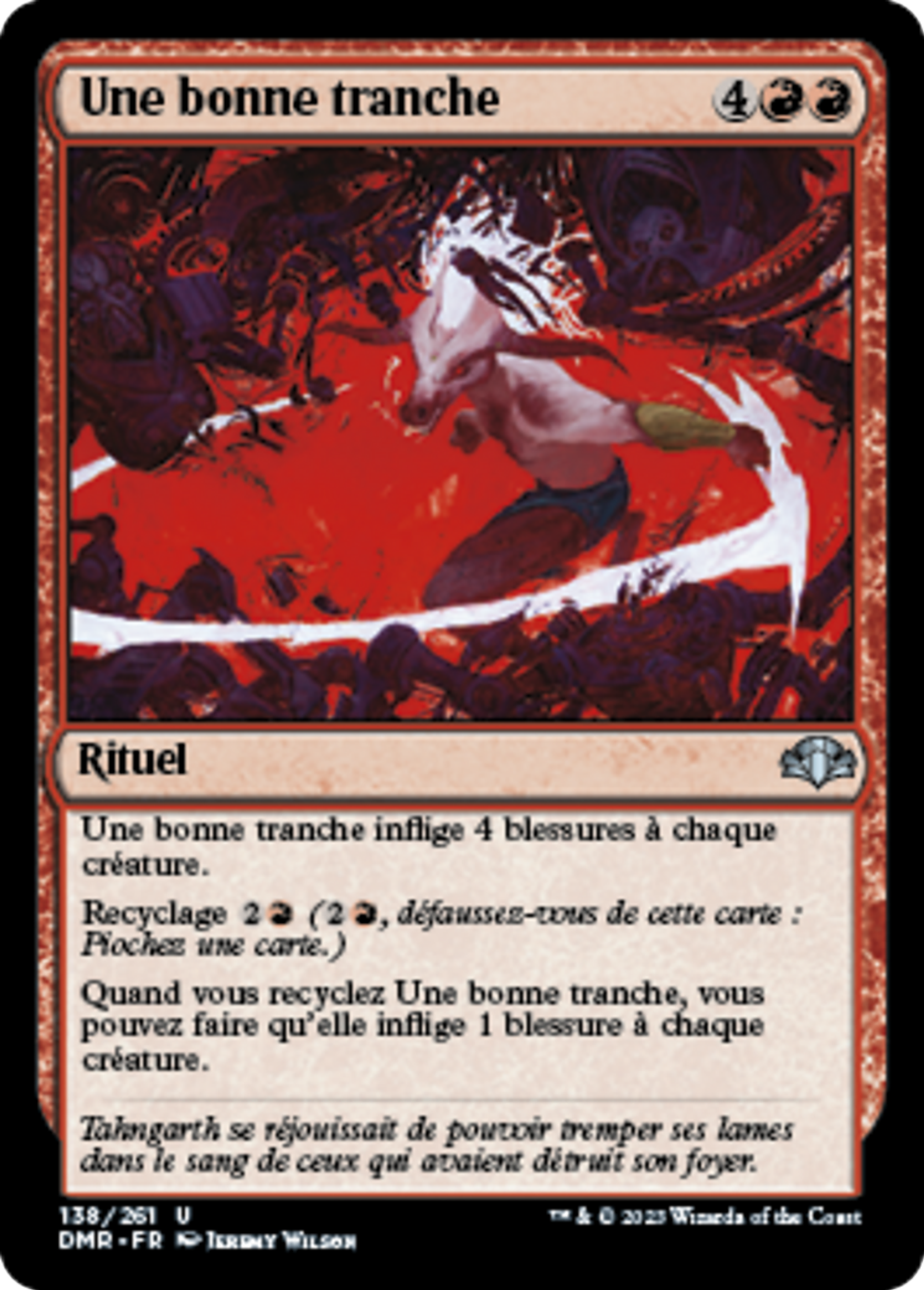 Une bonne tranche — Dominaria Remastered — Magic: The Gathering