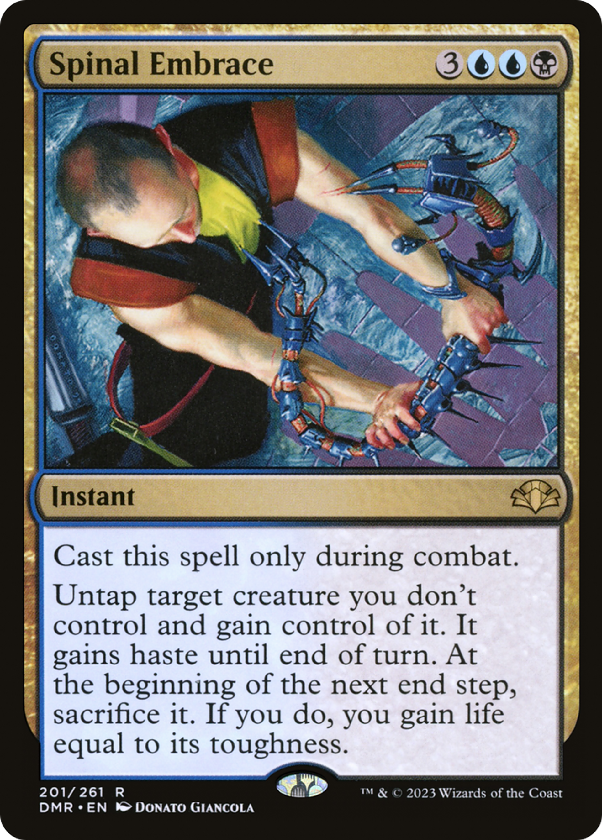 Étreinte spinale — Dominaria Remastered — Magic: The Gathering