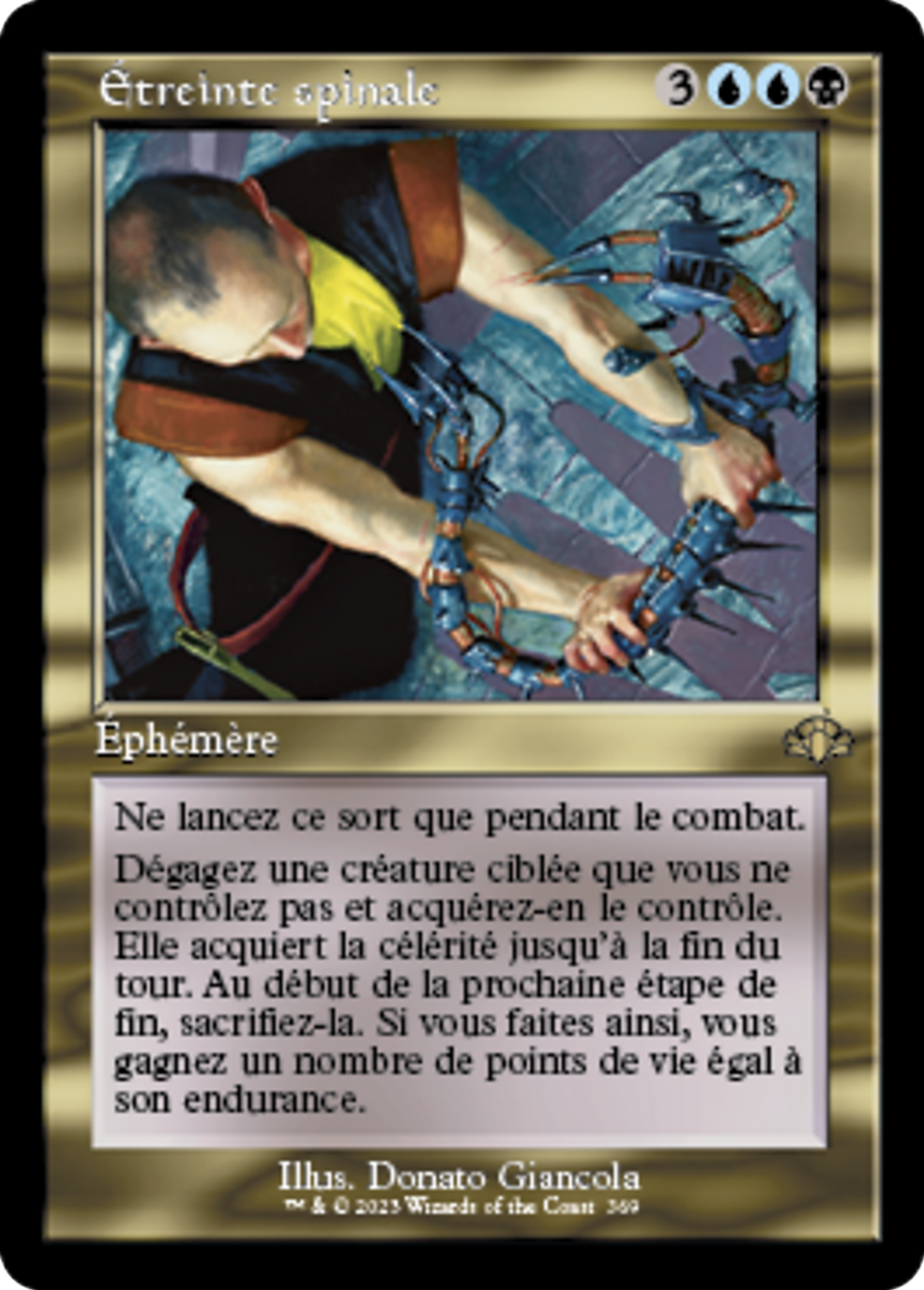 Étreinte spinale — Dominaria Remastered — Magic: The Gathering