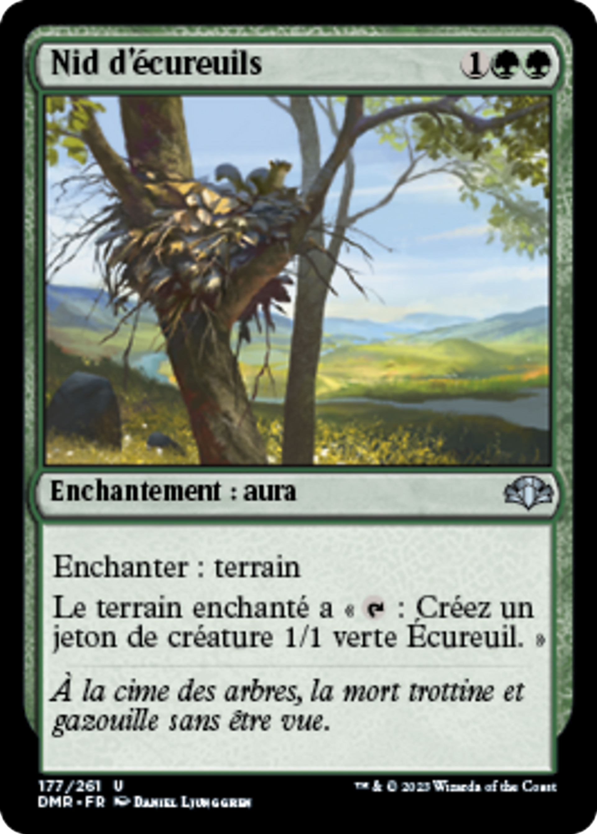 Nid d'écureuils — Dominaria Remastered — Magic: The Gathering