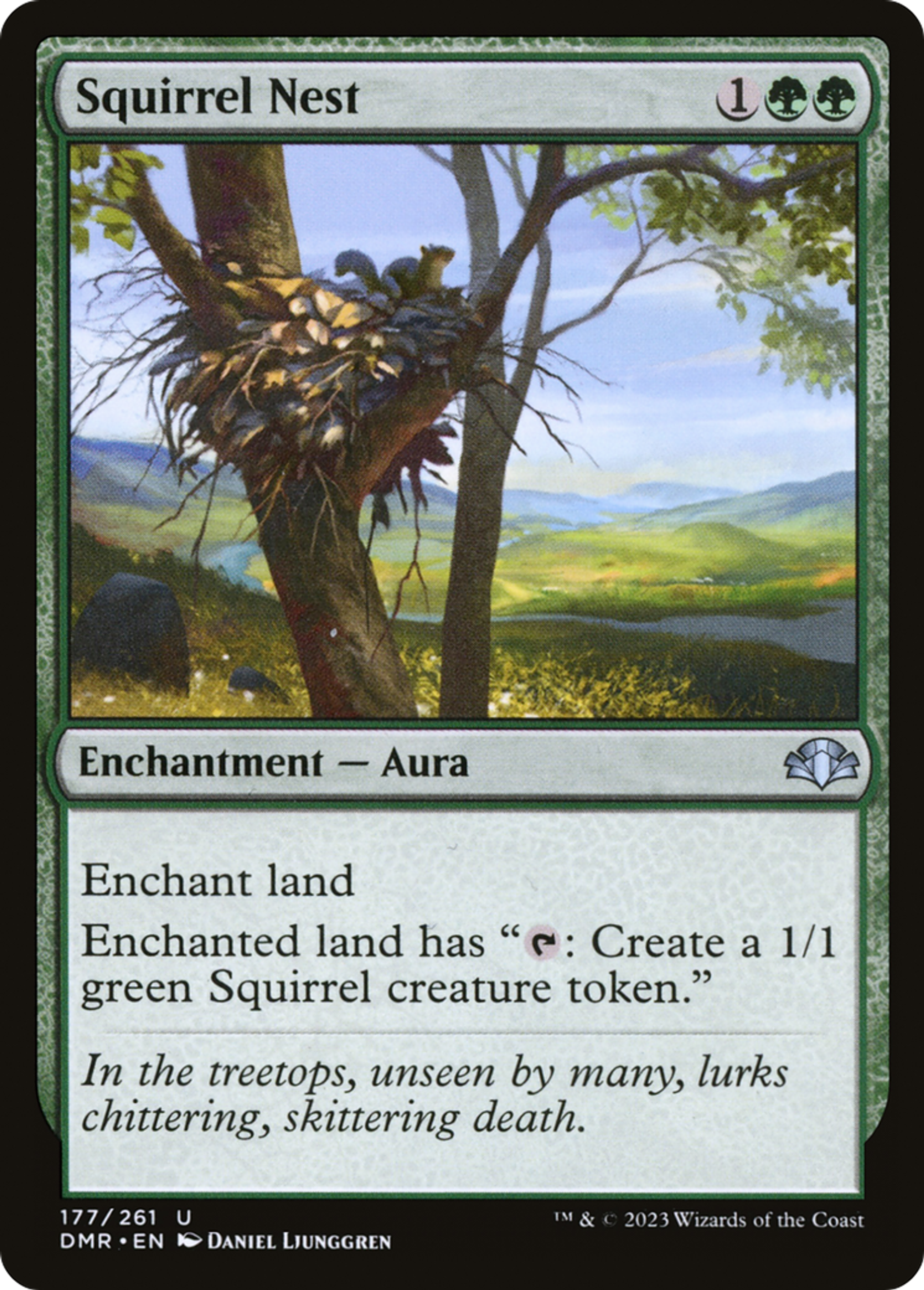 Nid d'écureuils — Dominaria Remastered — Magic: The Gathering