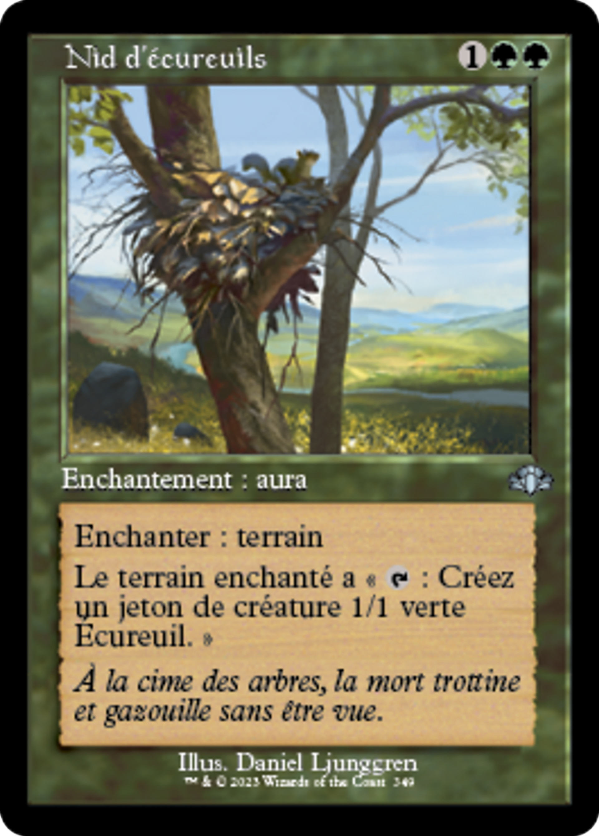 Nid d'écureuils — Dominaria Remastered — Magic: The Gathering