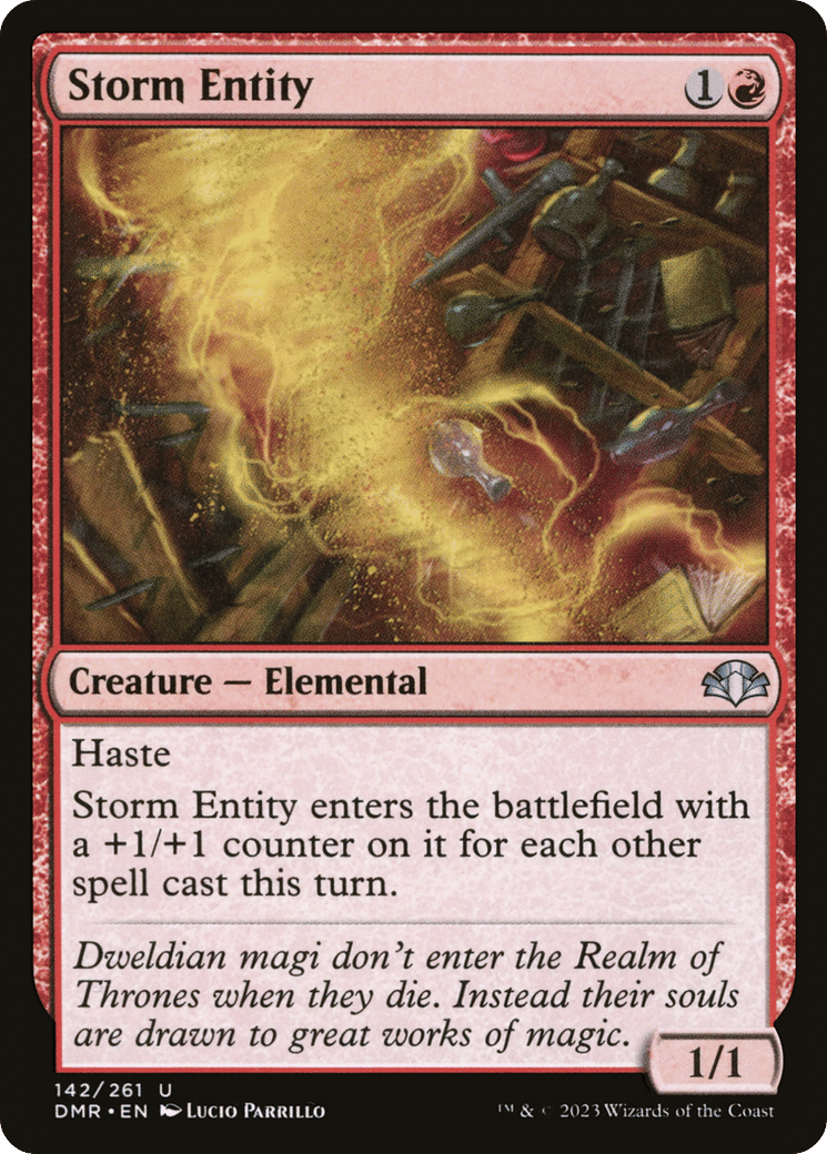 Storm Entity — Dominaria Remastered — Magic: The Gathering