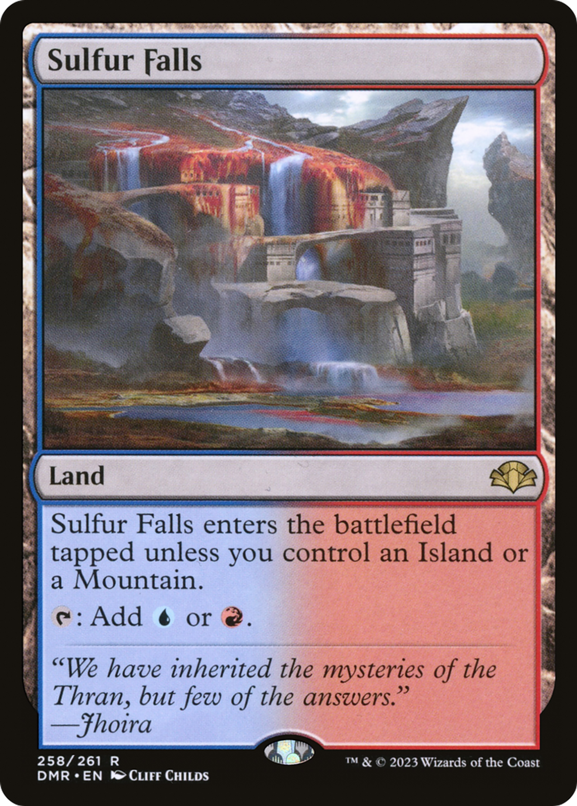 Sulfur Falls — Dominaria Remastered — Magic: The Gathering