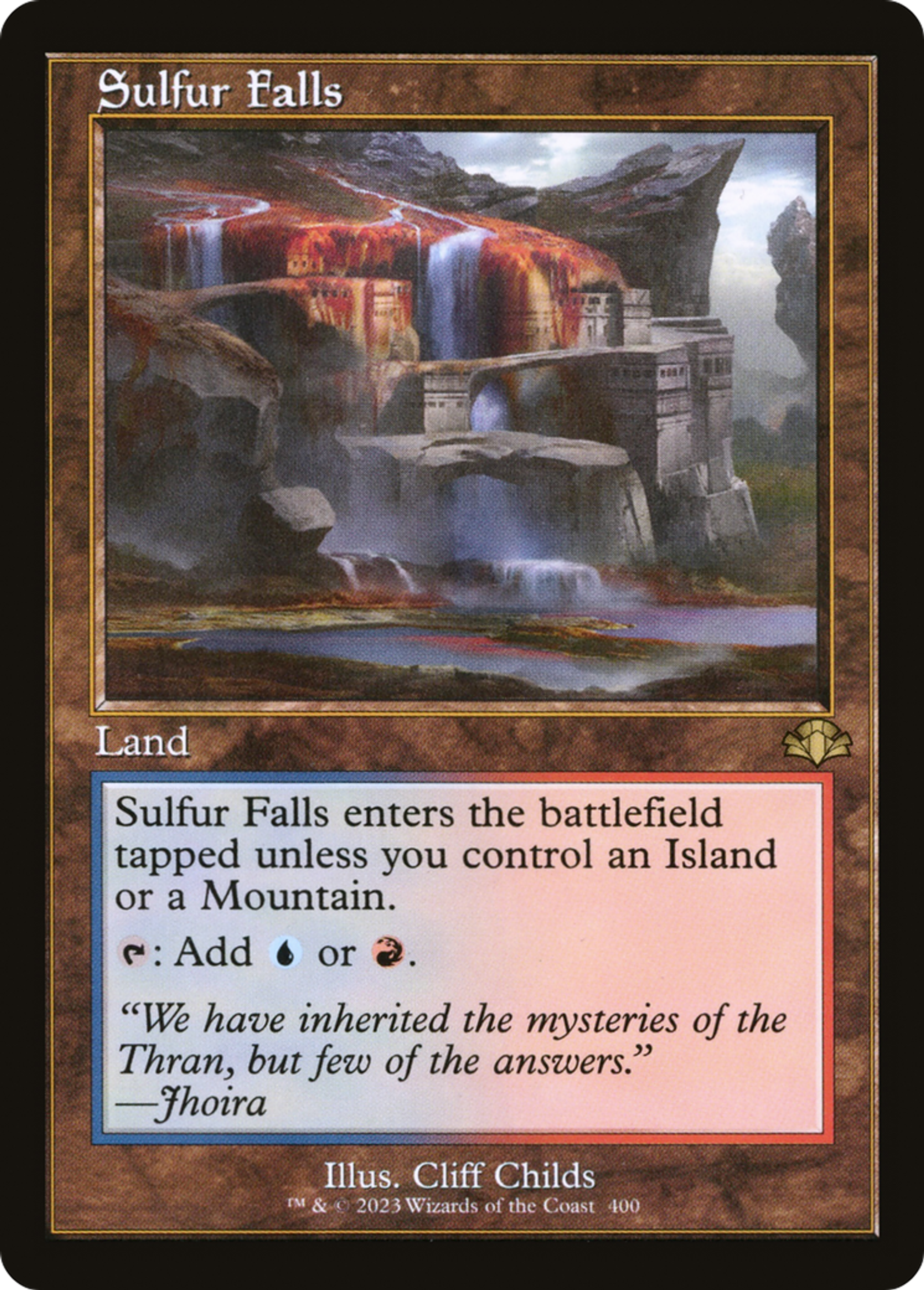 Sulfur Falls — Dominaria Remastered — Magic: The Gathering