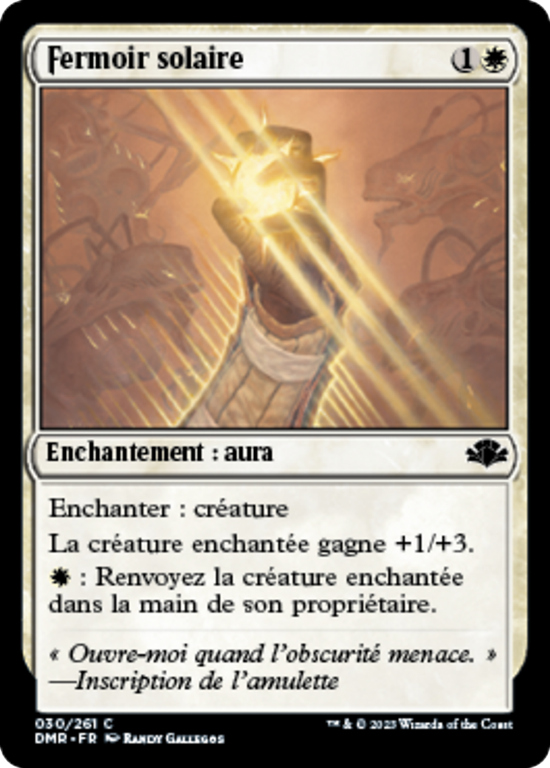 Fermoir solaire — Dominaria Remastered — Magic: The Gathering
