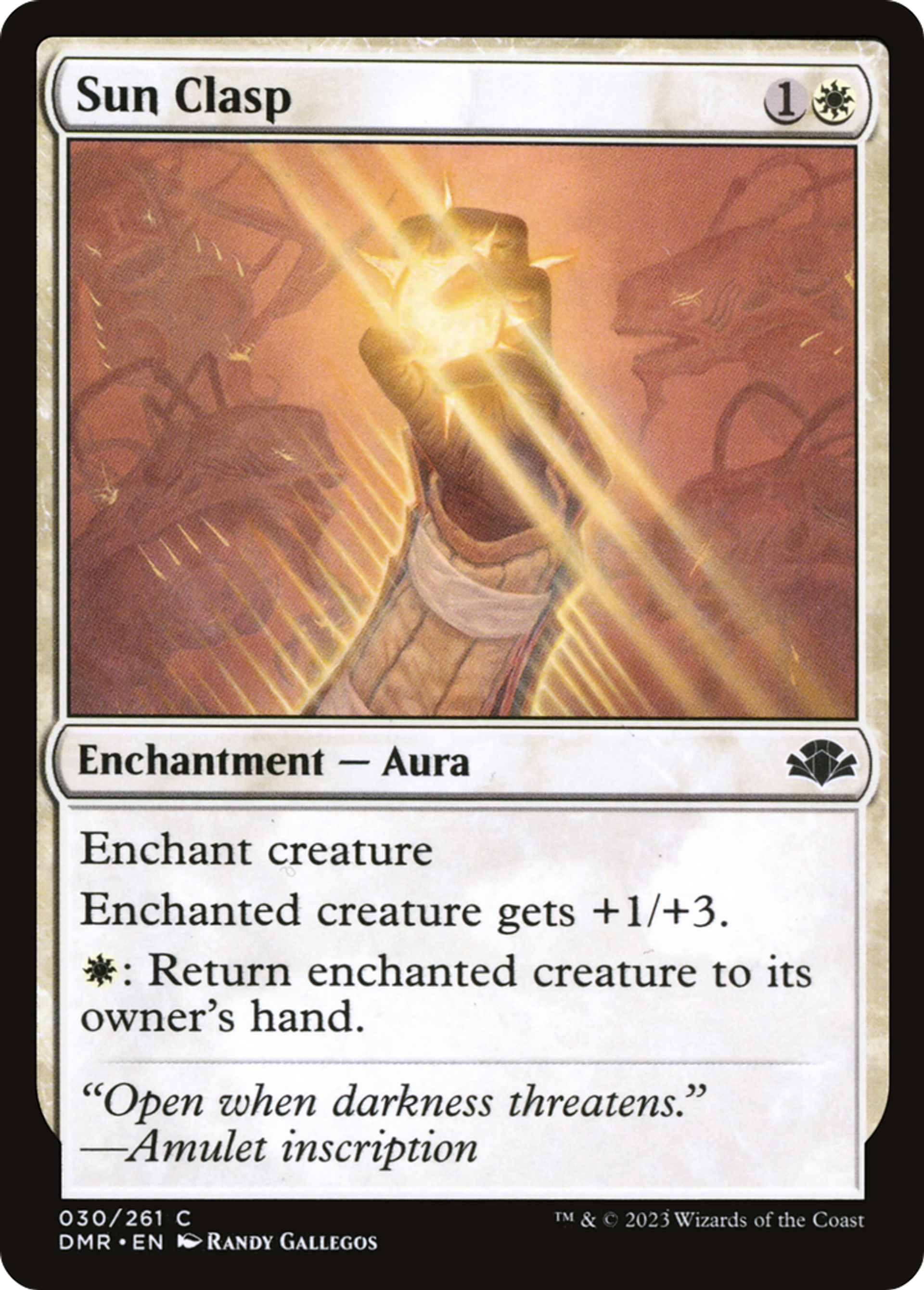 Fermoir solaire — Dominaria Remastered — Magic: The Gathering