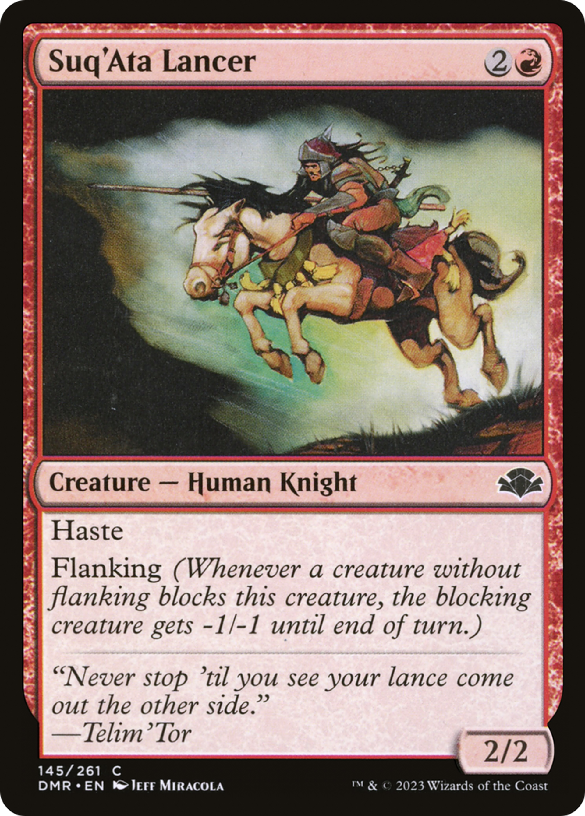 Lancier souk'ata — Dominaria Remastered — Magic: The Gathering