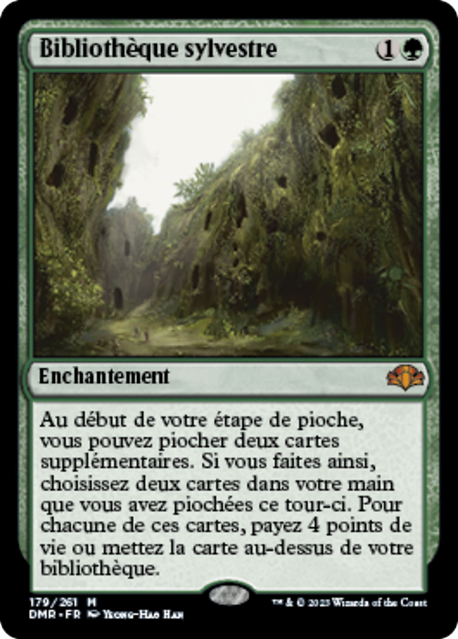 Bibliothèque sylvestre — Dominaria Remastered — Magic: The Gathering