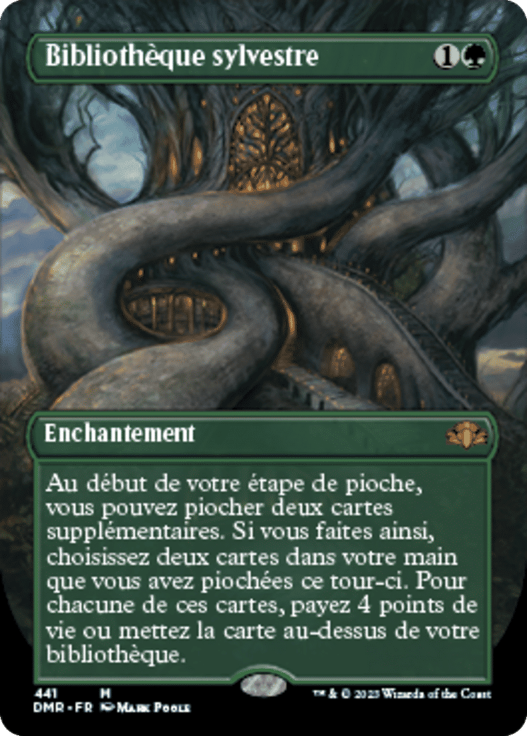 Bibliothèque sylvestre — Dominaria Remastered — Magic: The Gathering