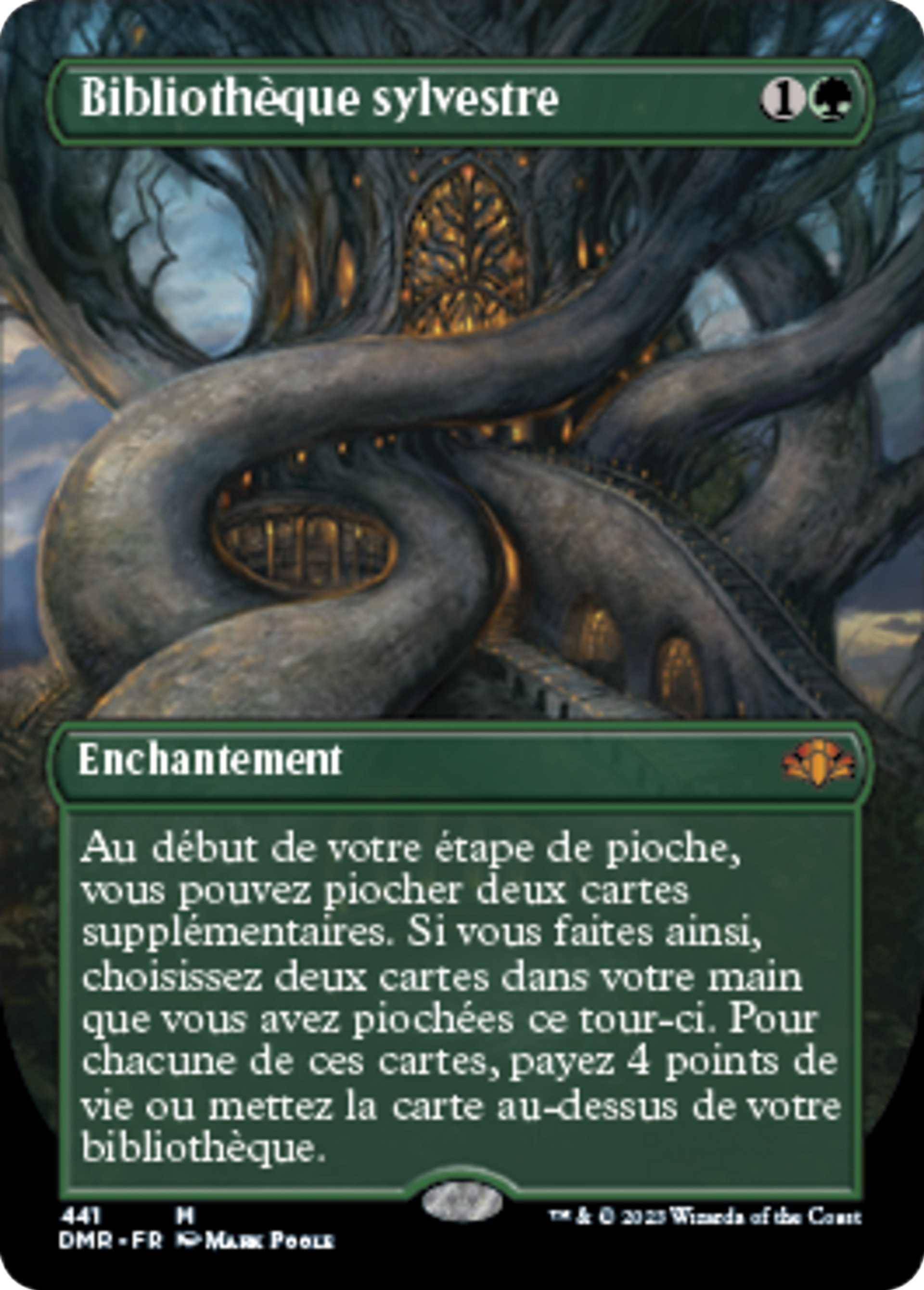 Bibliothèque sylvestre — Dominaria Remastered — Magic: The Gathering