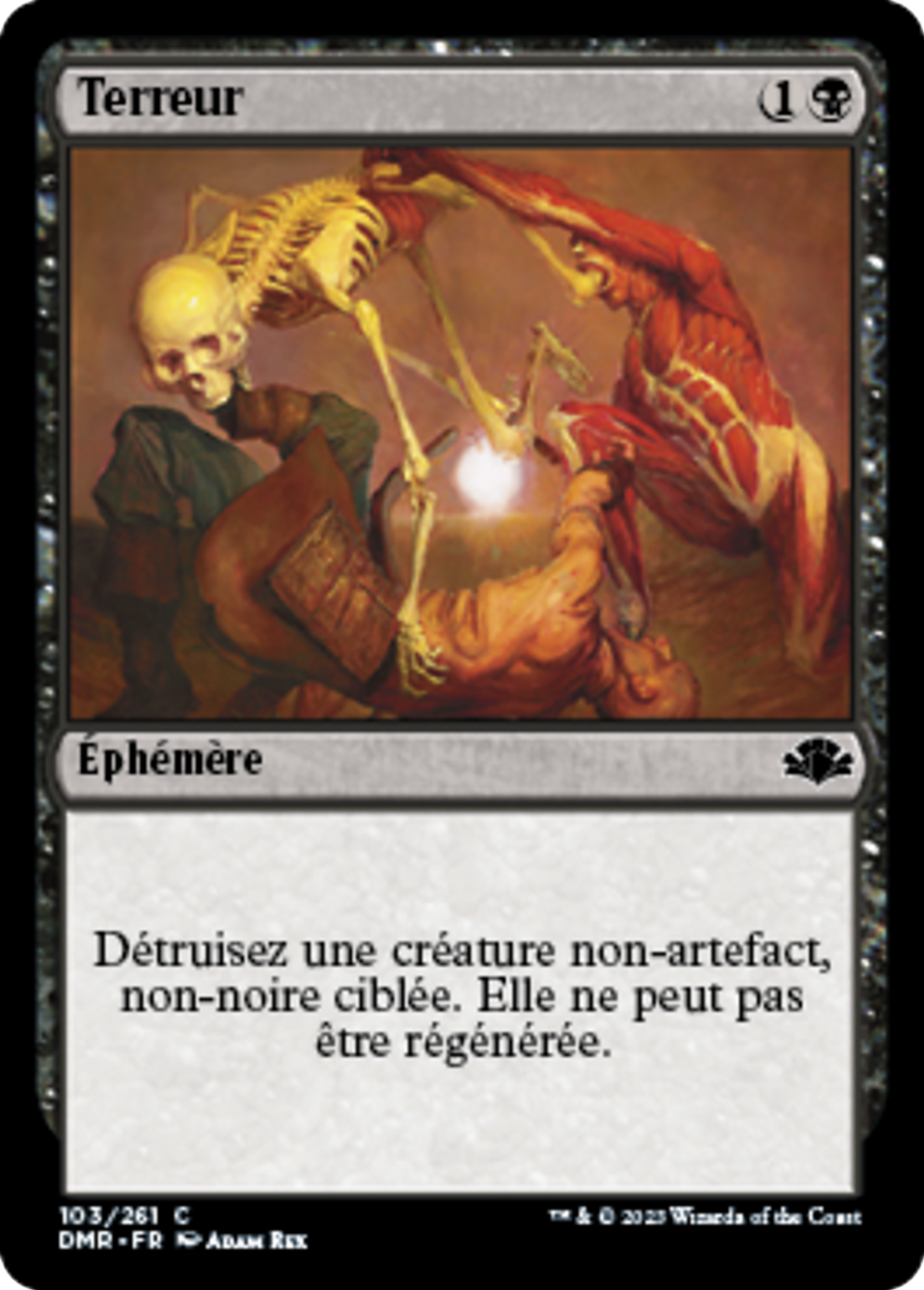 Terreur — Dominaria Remastered — Magic: The Gathering