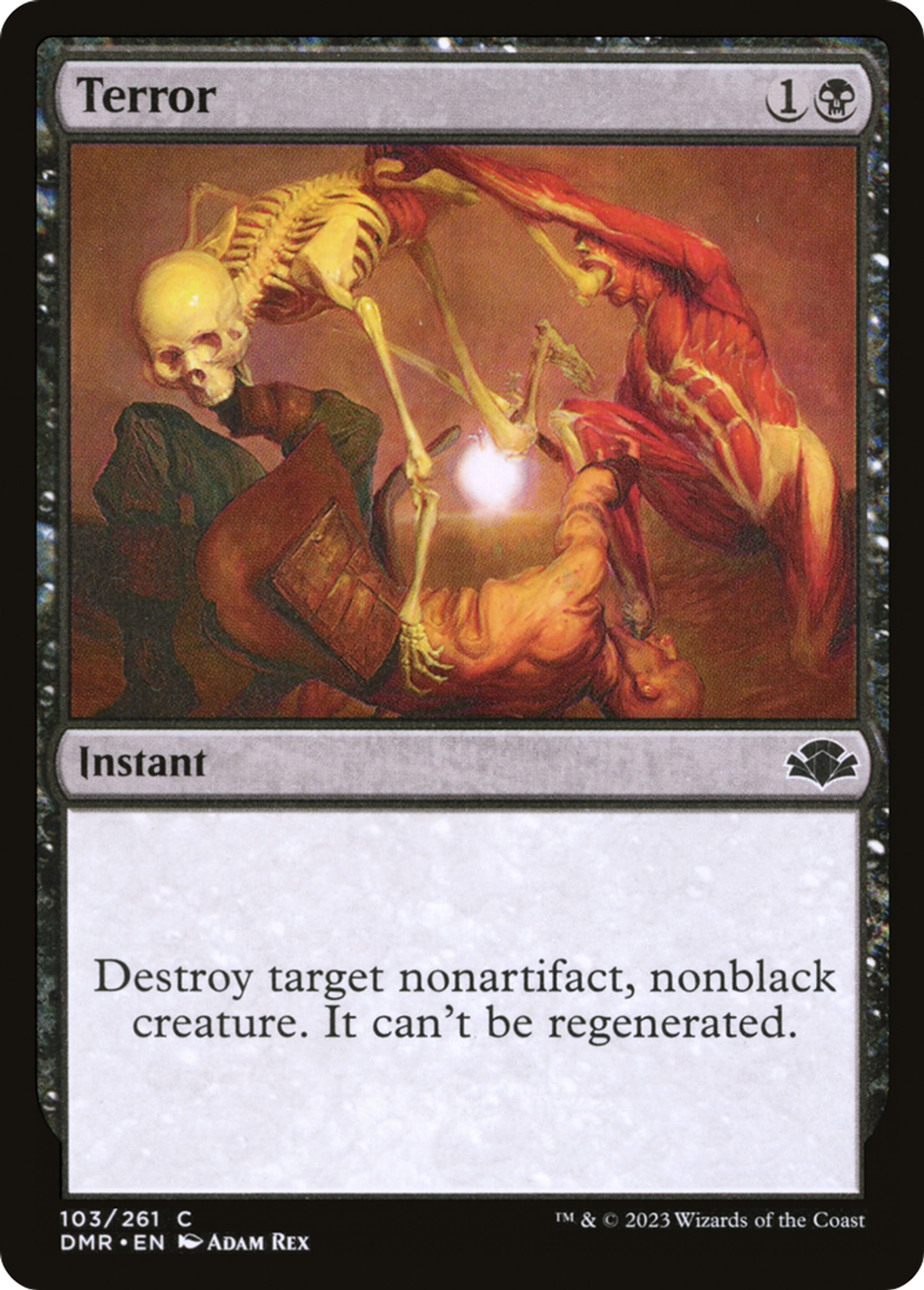 Terreur — Dominaria Remastered — Magic: The Gathering