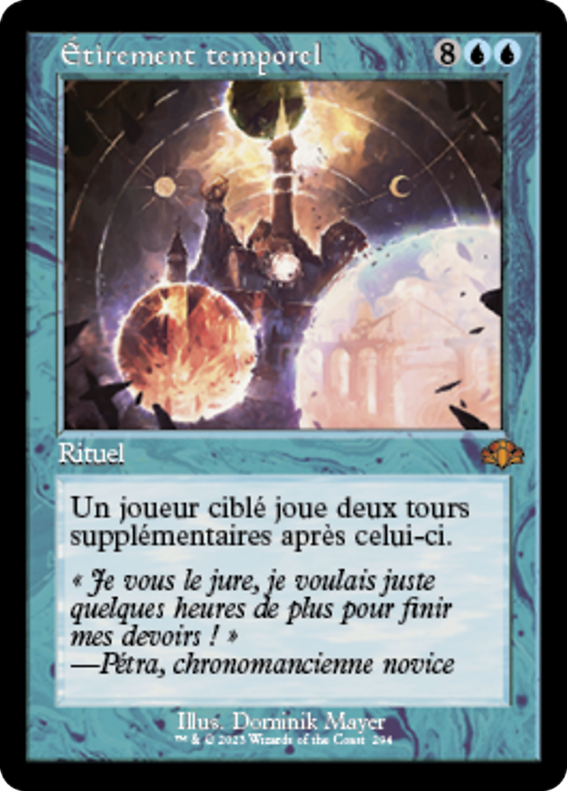 Étirement temporel — Dominaria Remastered — Magic: The Gathering