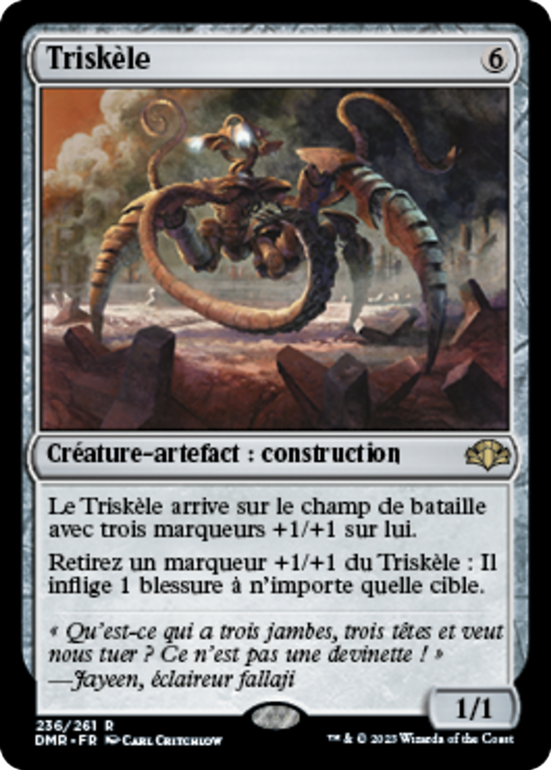 Triskèle — Dominaria Remastered — Magic: The Gathering