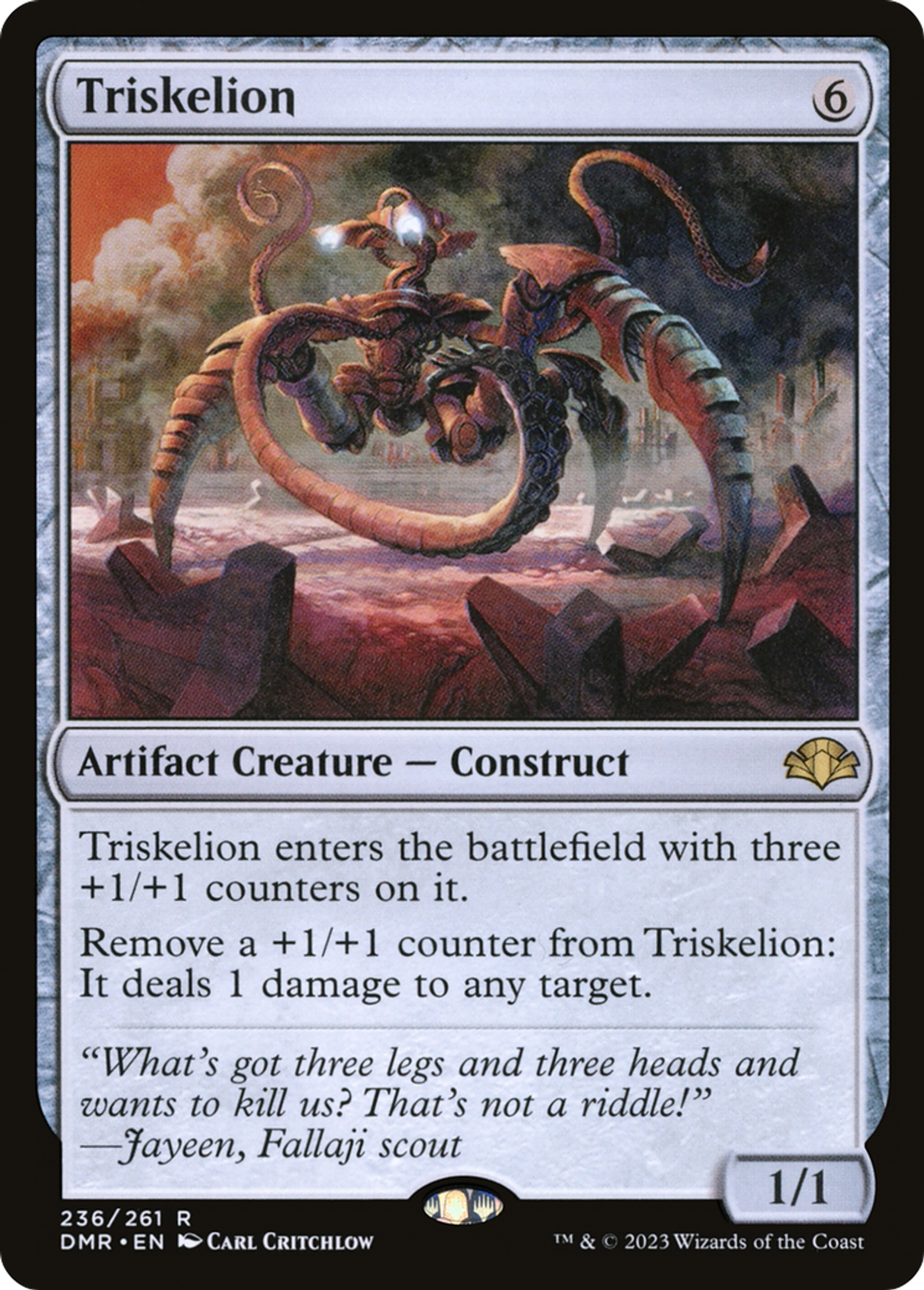 Triskèle — Dominaria Remastered — Magic: The Gathering