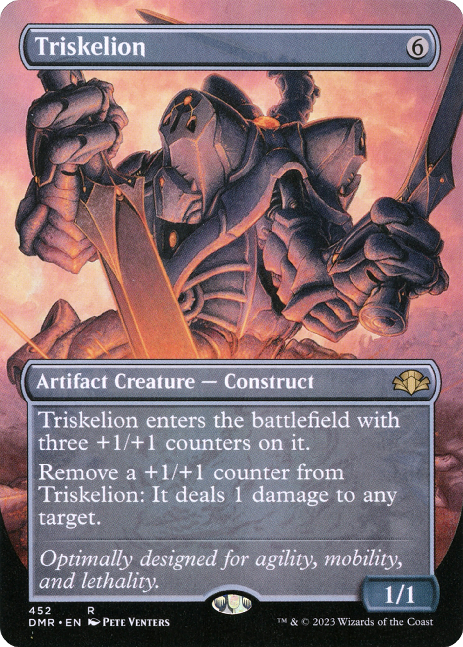 Triskelion — Dominaria Remastered — Magic: The Gathering