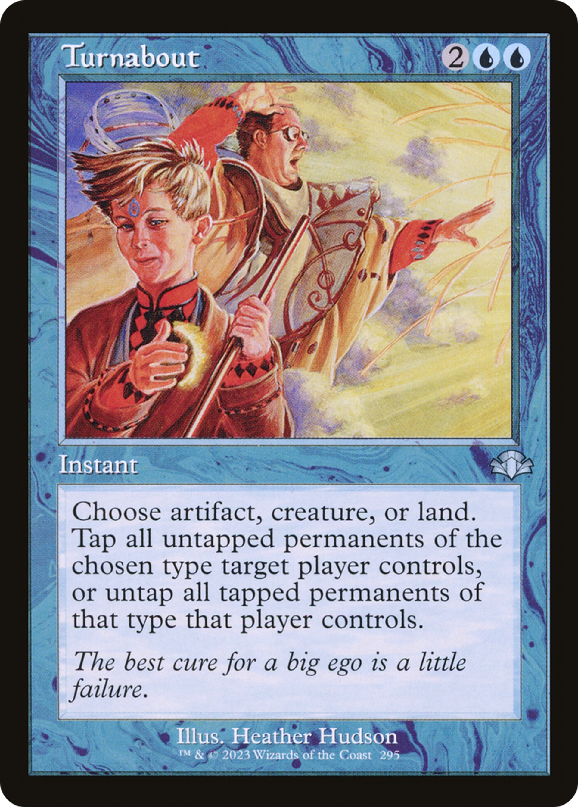 Turnabout — Dominaria Remastered — Magic: The Gathering