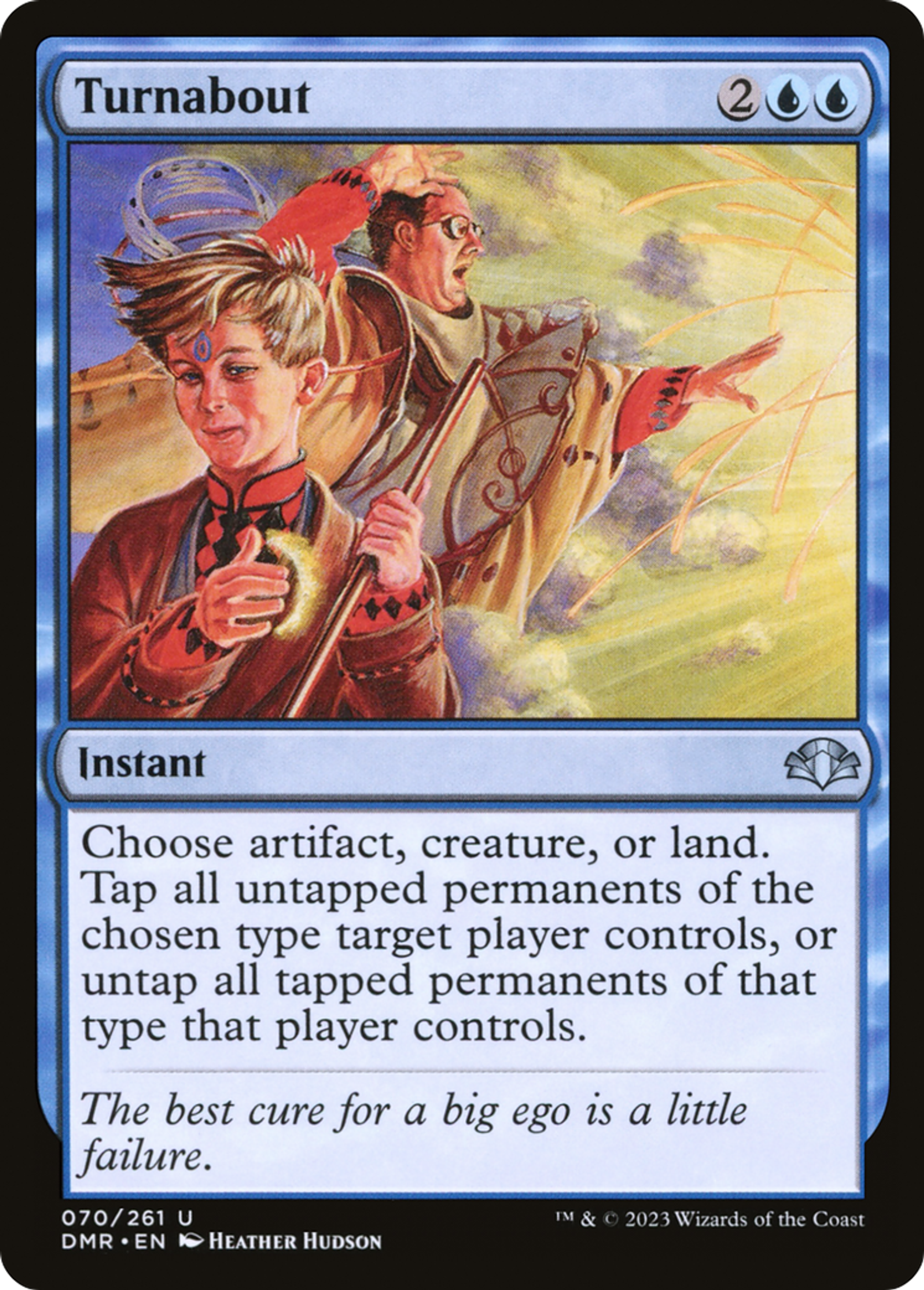 Turnabout — Dominaria Remastered — Magic: The Gathering