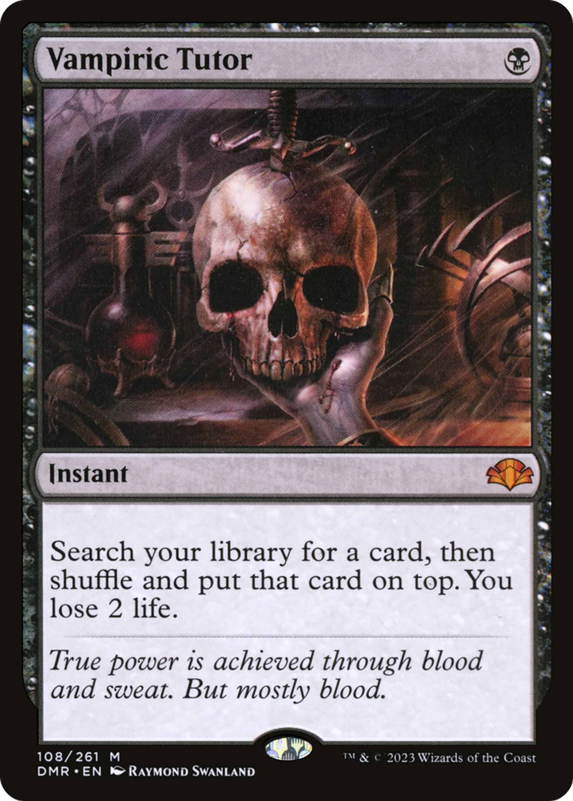 Vampiric Tutor — Dominaria Remastered — Magic: The Gathering
