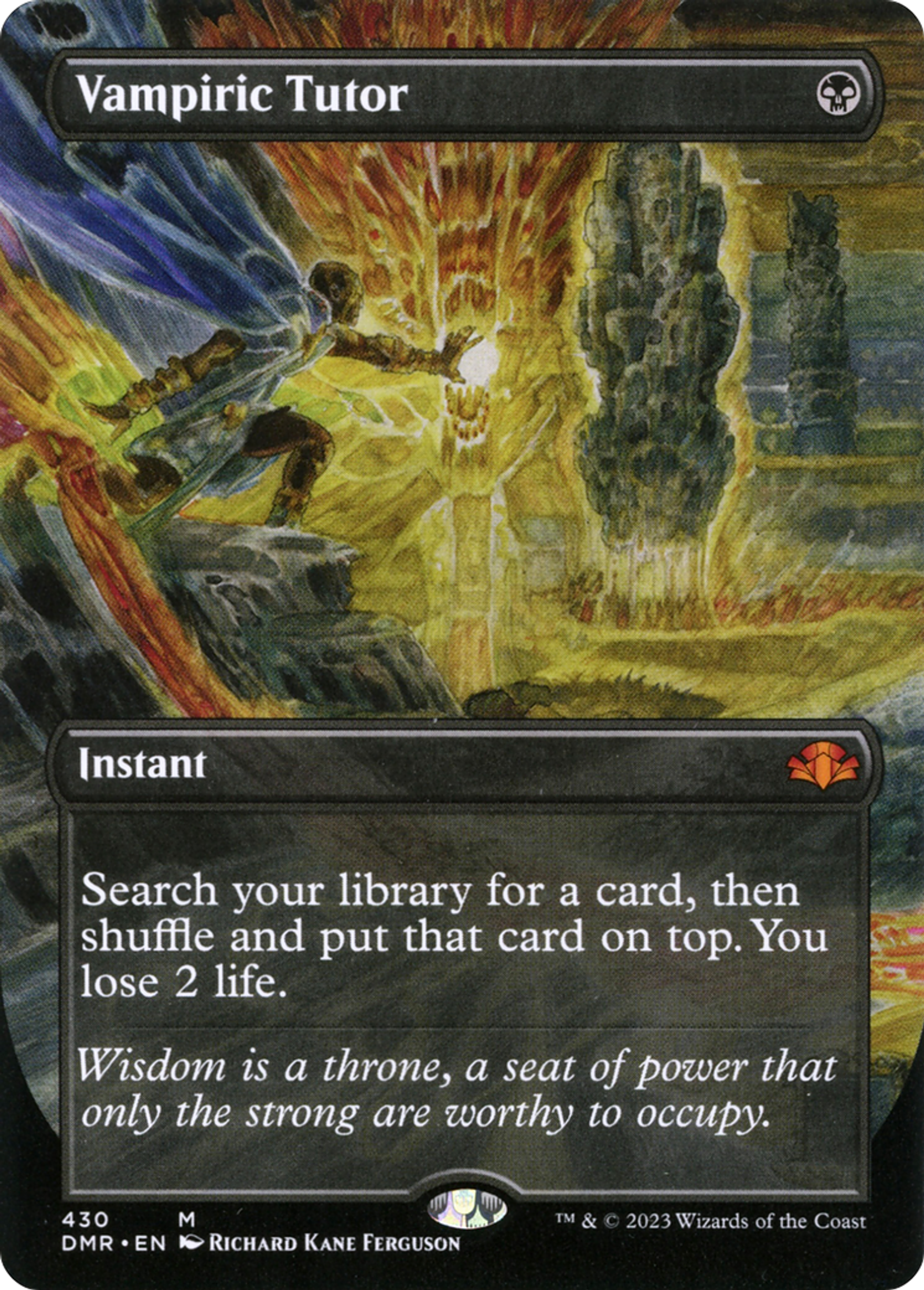 Vampiric Tutor — Dominaria Remastered — Magic: The Gathering