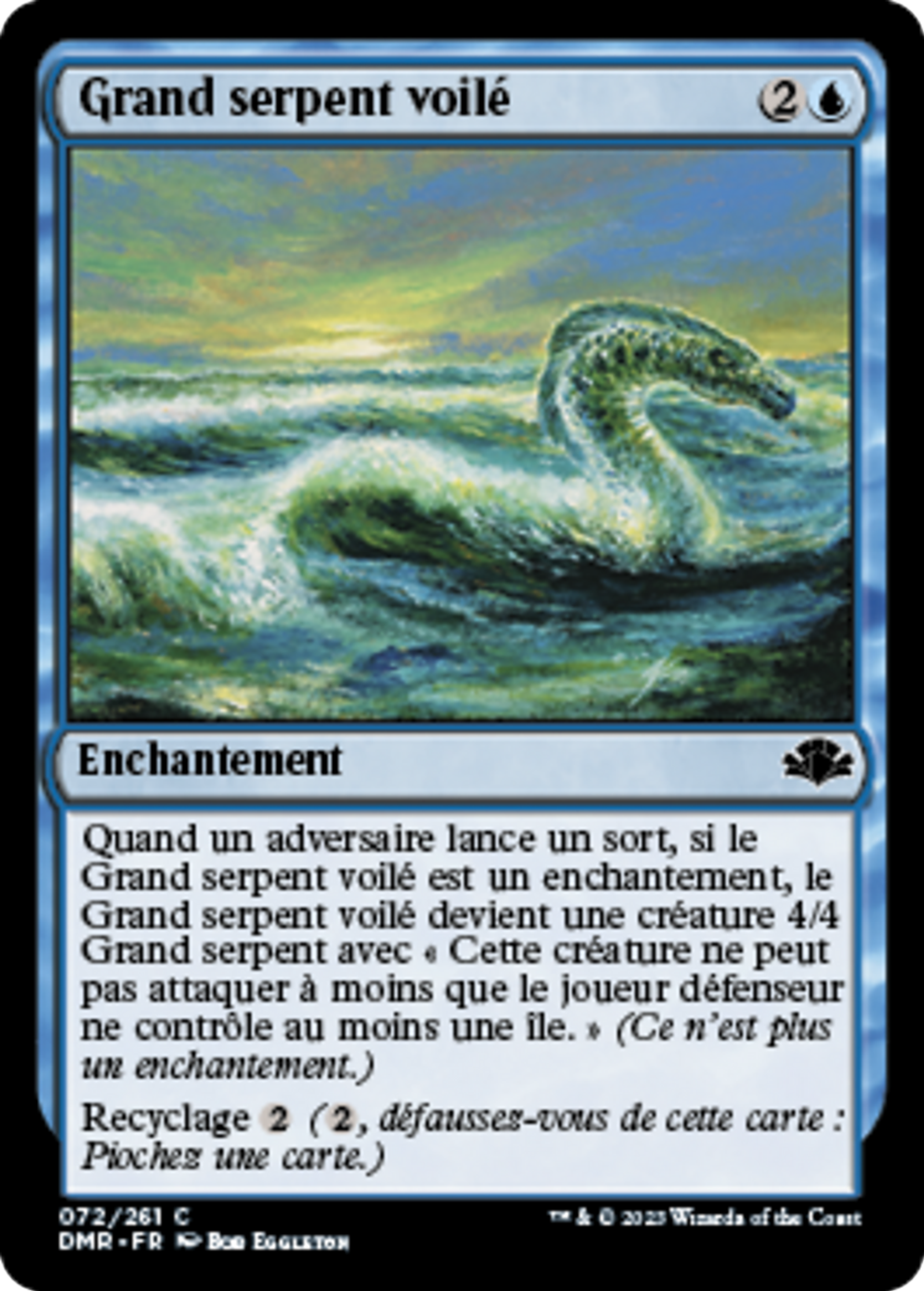 Grand serpent voilé — Dominaria Remastered — Magic: The Gathering