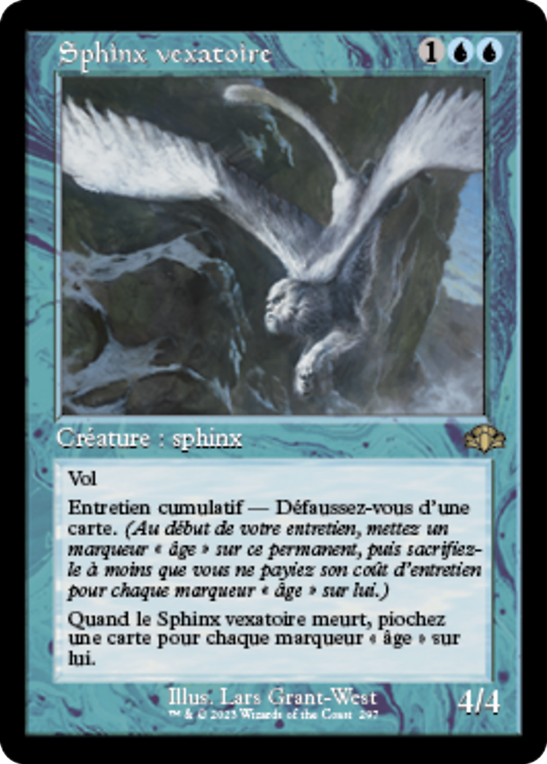 Sphinx vexatoire — Dominaria Remastered — Magic: The Gathering
