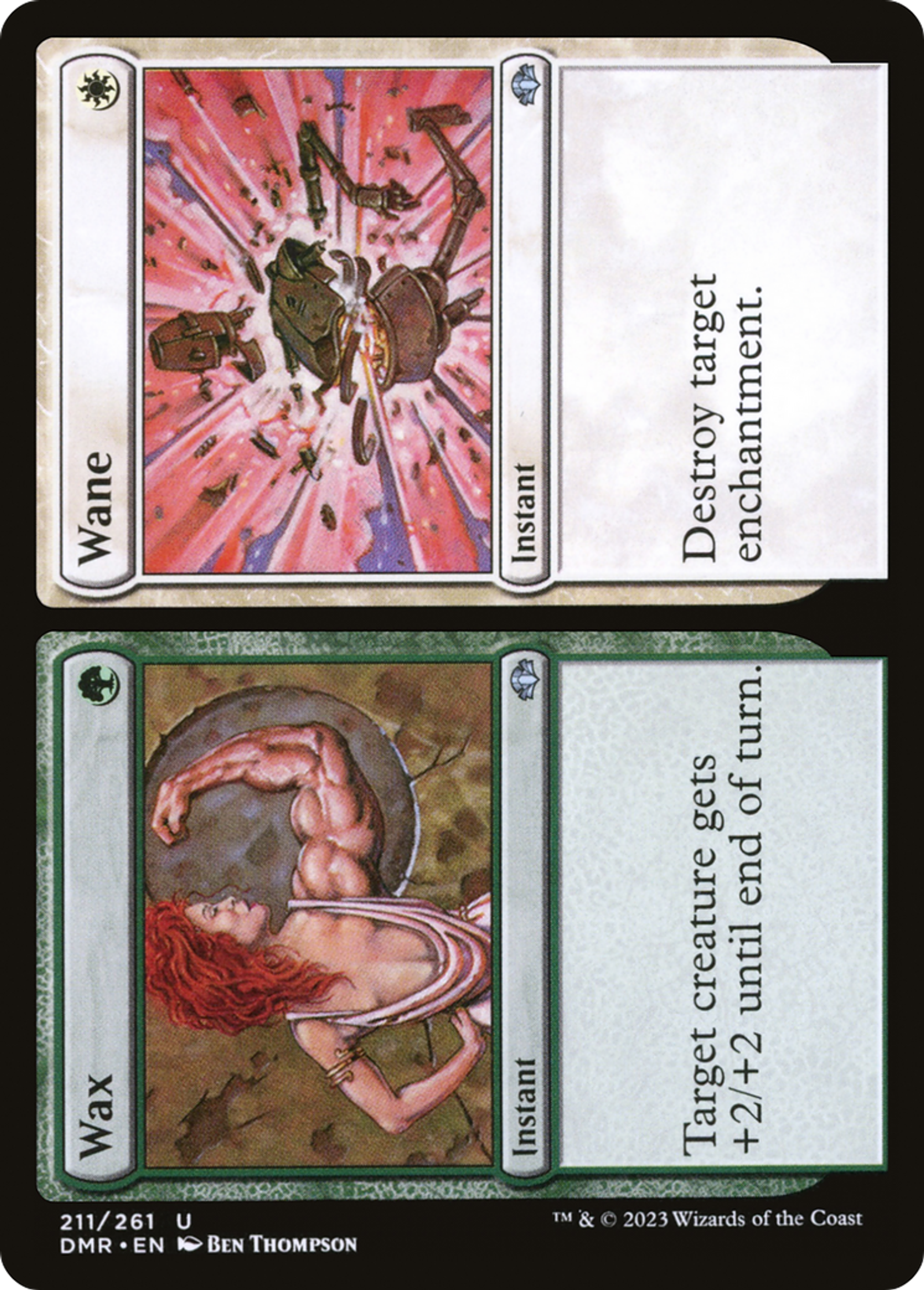 Wax // Wane — Dominaria Remastered — Magic: The Gathering